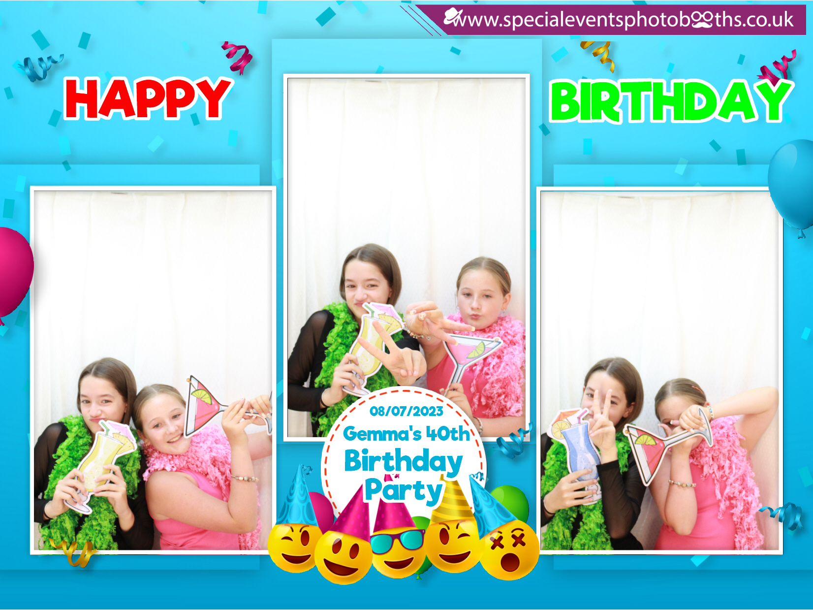 Gemma's 40th Birthday Party | View more photos from the event at my.specialeventsphotobooths.co.uk/u/SpecialEventsPhotoBooths/Gemmas-40th-Birthday-Party