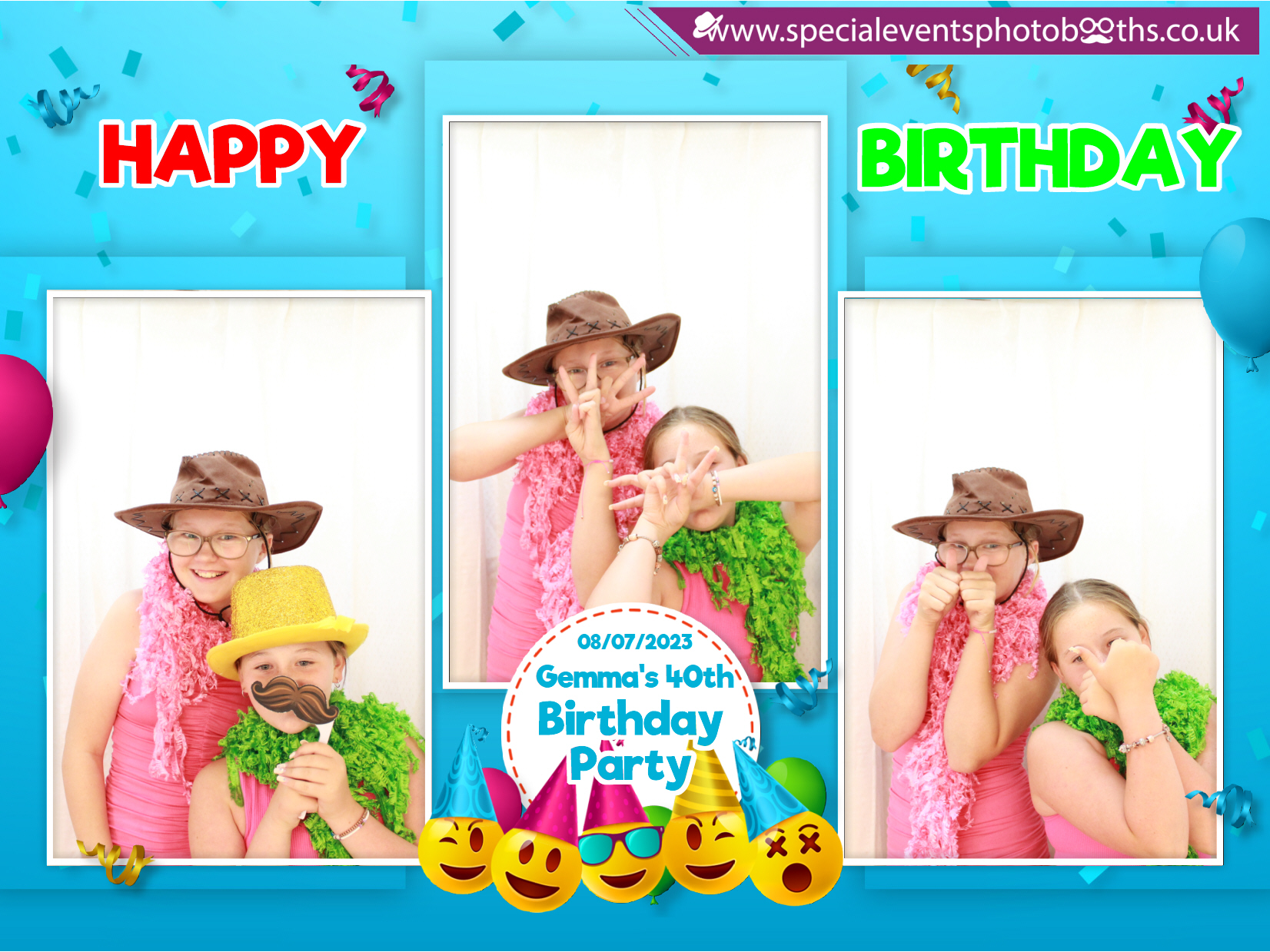 Gemma's 40th Birthday Party | View more photos from the event at my.specialeventsphotobooths.co.uk/u/SpecialEventsPhotoBooths/Gemmas-40th-Birthday-Party