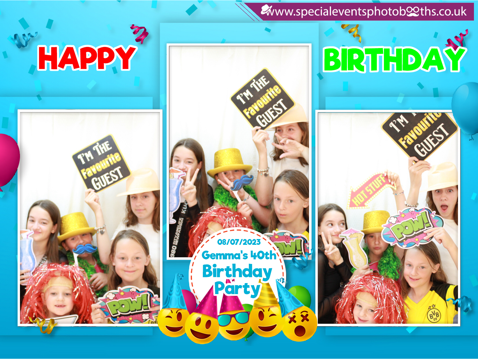 Gemma's 40th Birthday Party | View more photos from the event at my.specialeventsphotobooths.co.uk/u/SpecialEventsPhotoBooths/Gemmas-40th-Birthday-Party