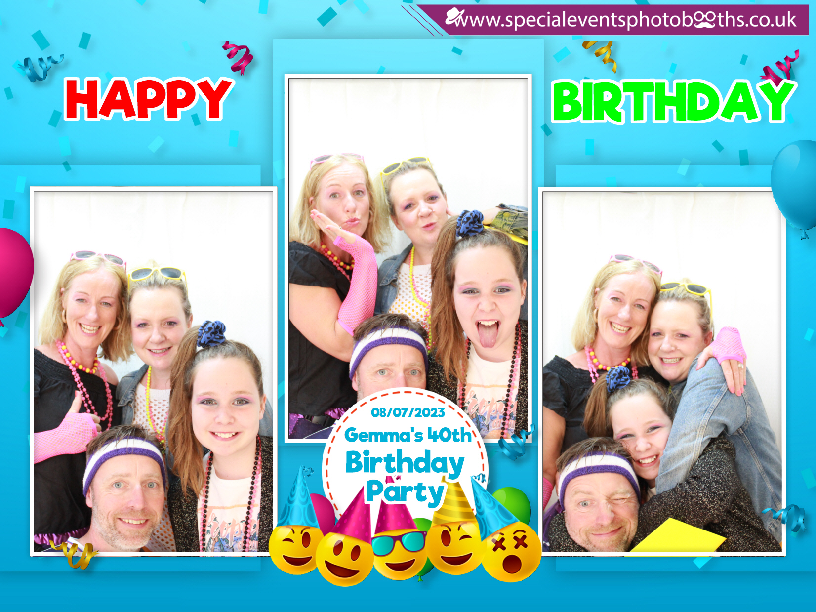 Gemma's 40th Birthday Party | View more photos from the event at my.specialeventsphotobooths.co.uk/u/SpecialEventsPhotoBooths/Gemmas-40th-Birthday-Party