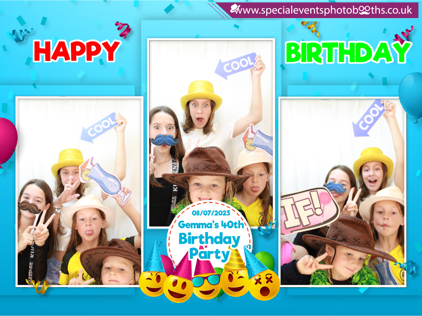 Gemma's 40th Birthday Party | View more photos from the event at my.specialeventsphotobooths.co.uk/u/SpecialEventsPhotoBooths/Gemmas-40th-Birthday-Party