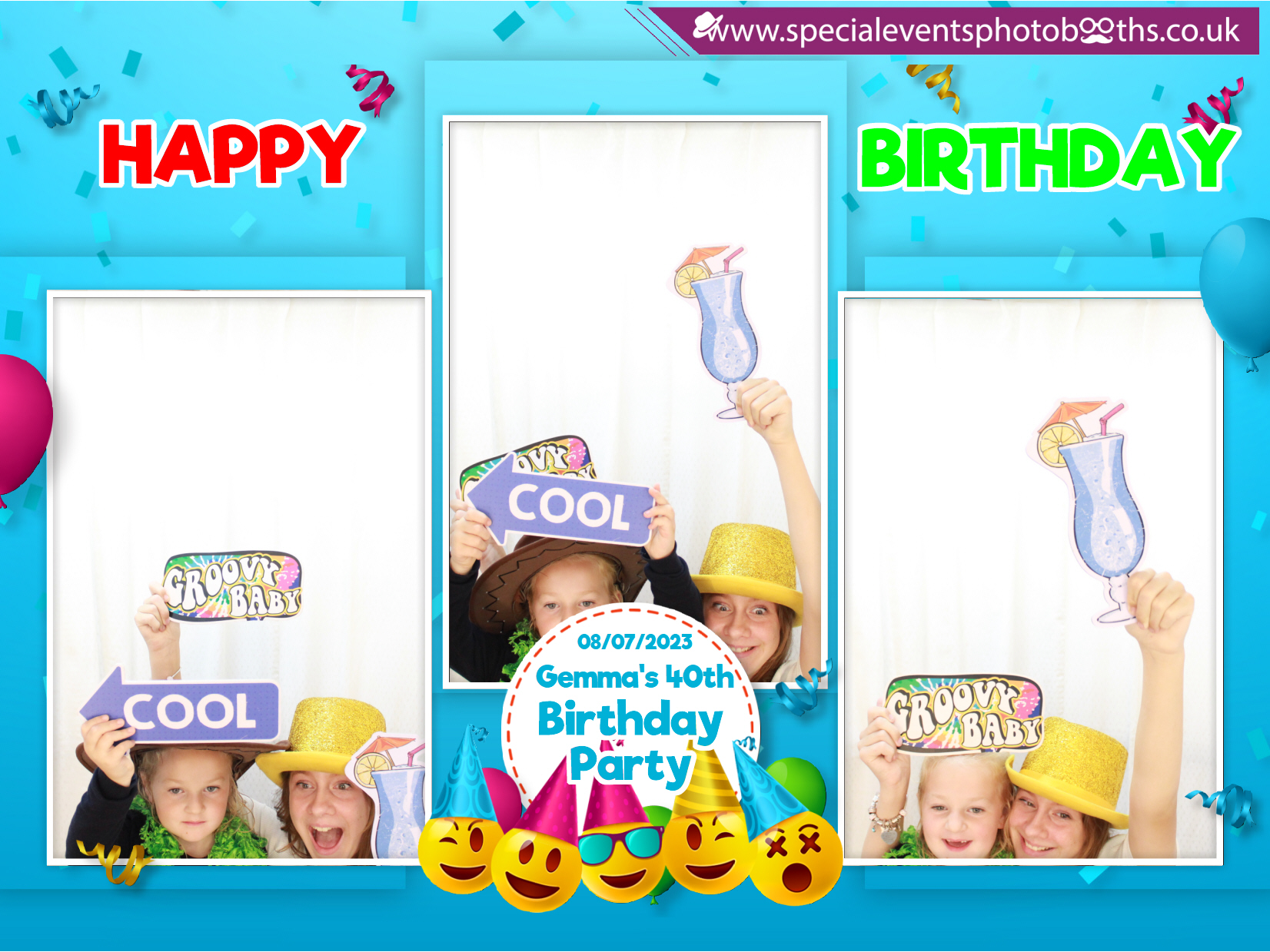 Gemma's 40th Birthday Party | View more photos from the event at my.specialeventsphotobooths.co.uk/u/SpecialEventsPhotoBooths/Gemmas-40th-Birthday-Party