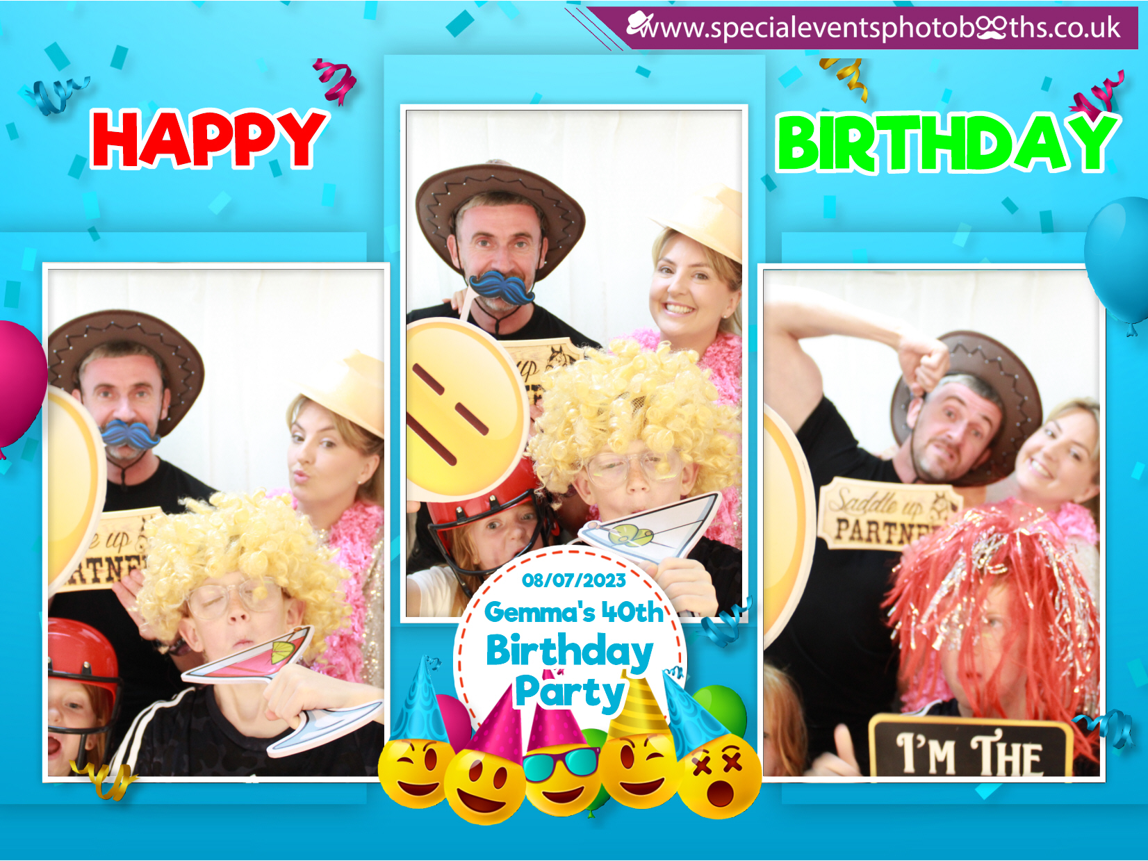 Gemma's 40th Birthday Party | View more photos from the event at my.specialeventsphotobooths.co.uk/u/SpecialEventsPhotoBooths/Gemmas-40th-Birthday-Party