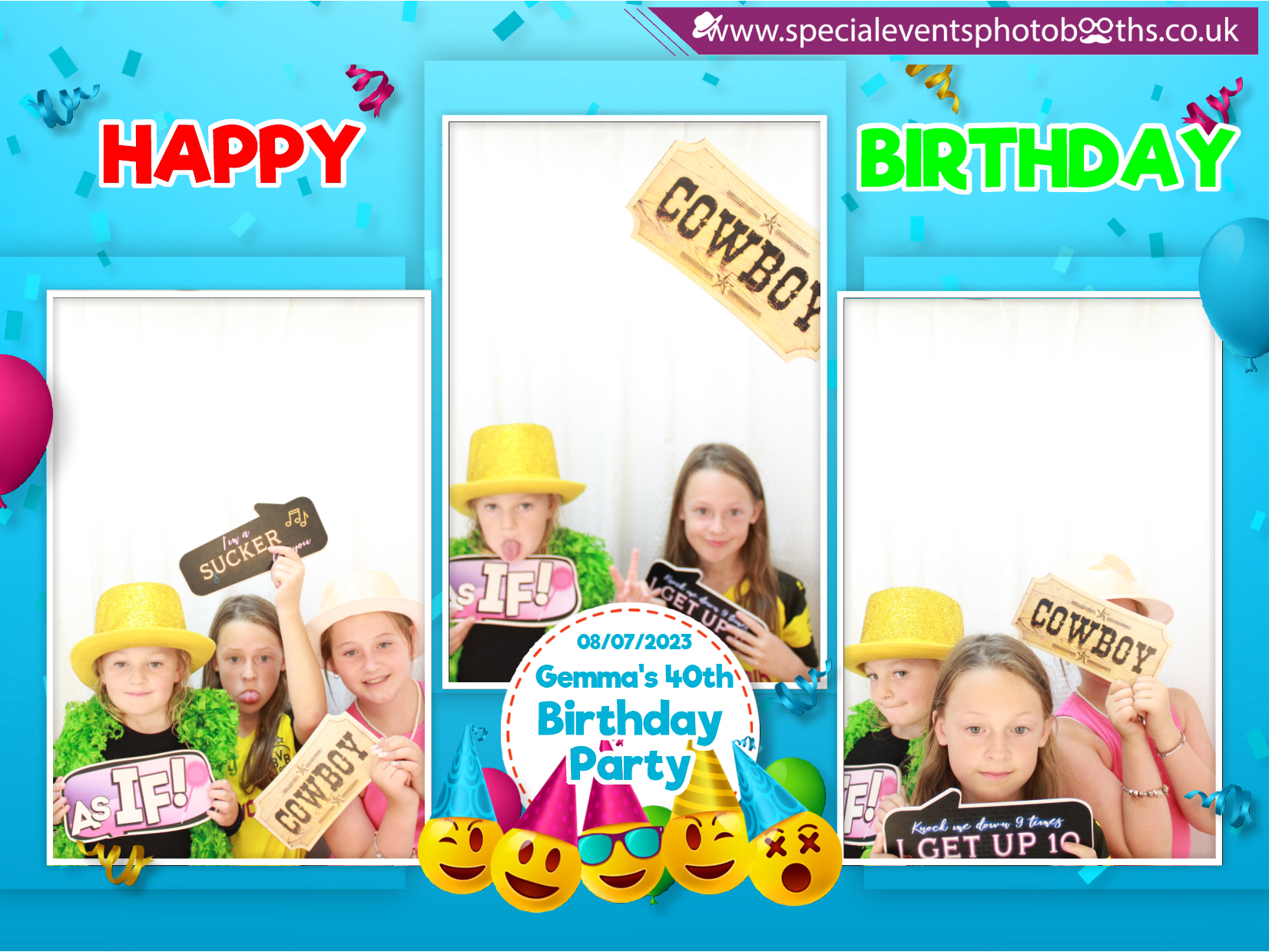 Gemma's 40th Birthday Party | View more photos from the event at my.specialeventsphotobooths.co.uk/u/SpecialEventsPhotoBooths/Gemmas-40th-Birthday-Party