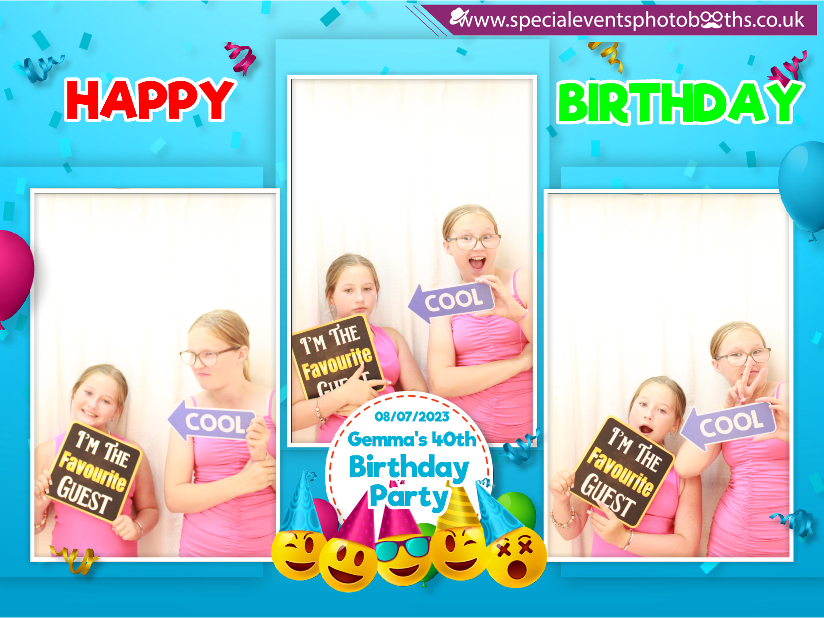 Gemma's 40th Birthday Party | View more photos from the event at my.specialeventsphotobooths.co.uk/u/SpecialEventsPhotoBooths/Gemmas-40th-Birthday-Party