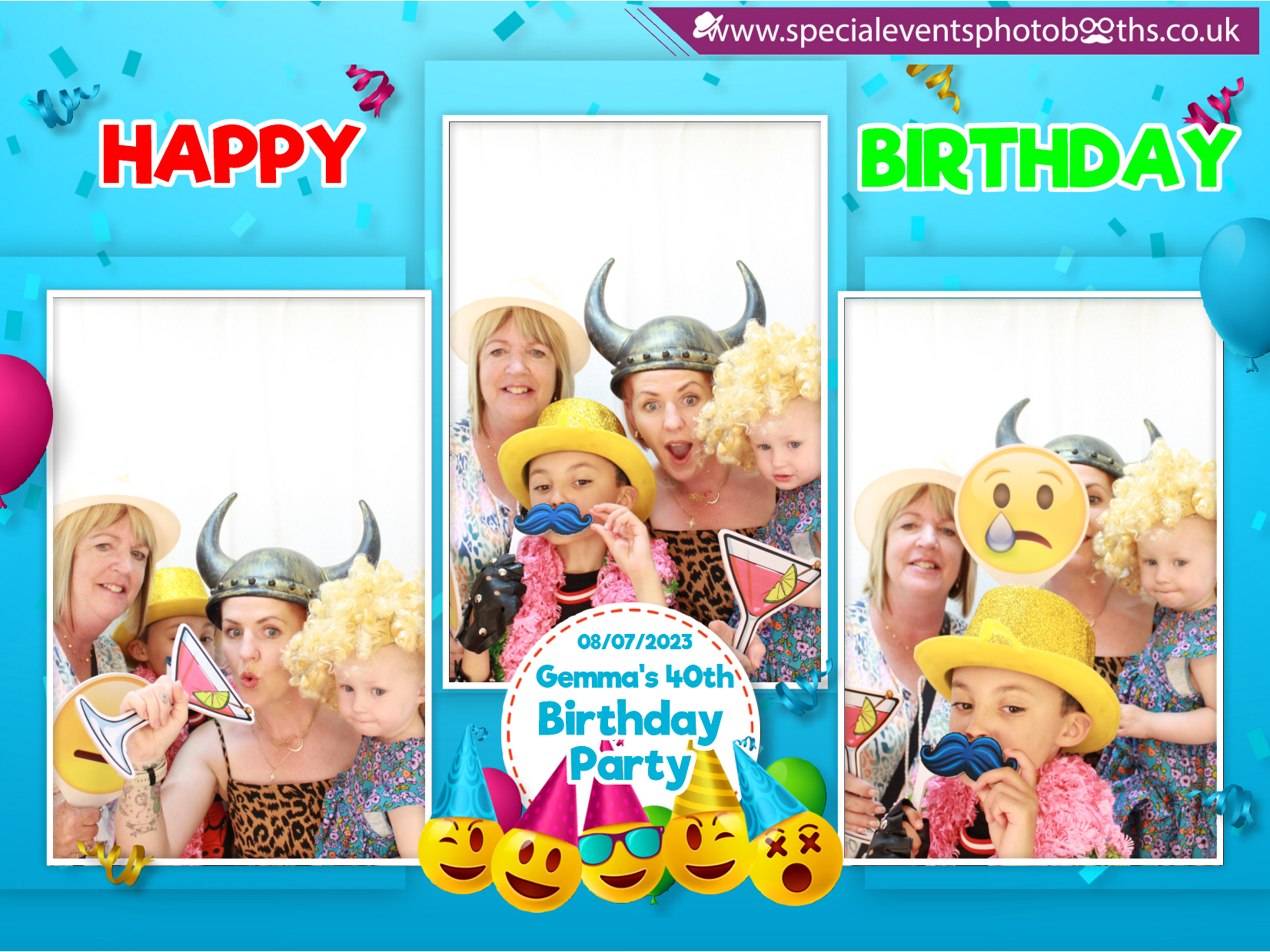 Gemma's 40th Birthday Party | View more photos from the event at my.specialeventsphotobooths.co.uk/u/SpecialEventsPhotoBooths/Gemmas-40th-Birthday-Party