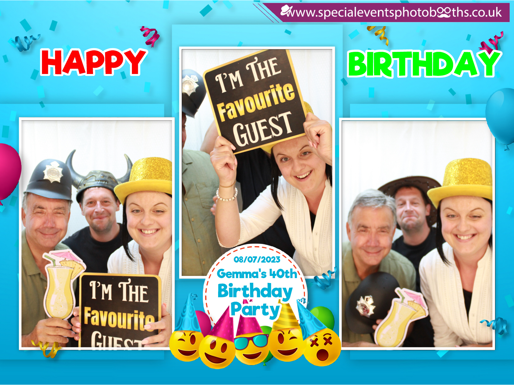 Gemma's 40th Birthday Party | View more photos from the event at my.specialeventsphotobooths.co.uk/u/SpecialEventsPhotoBooths/Gemmas-40th-Birthday-Party