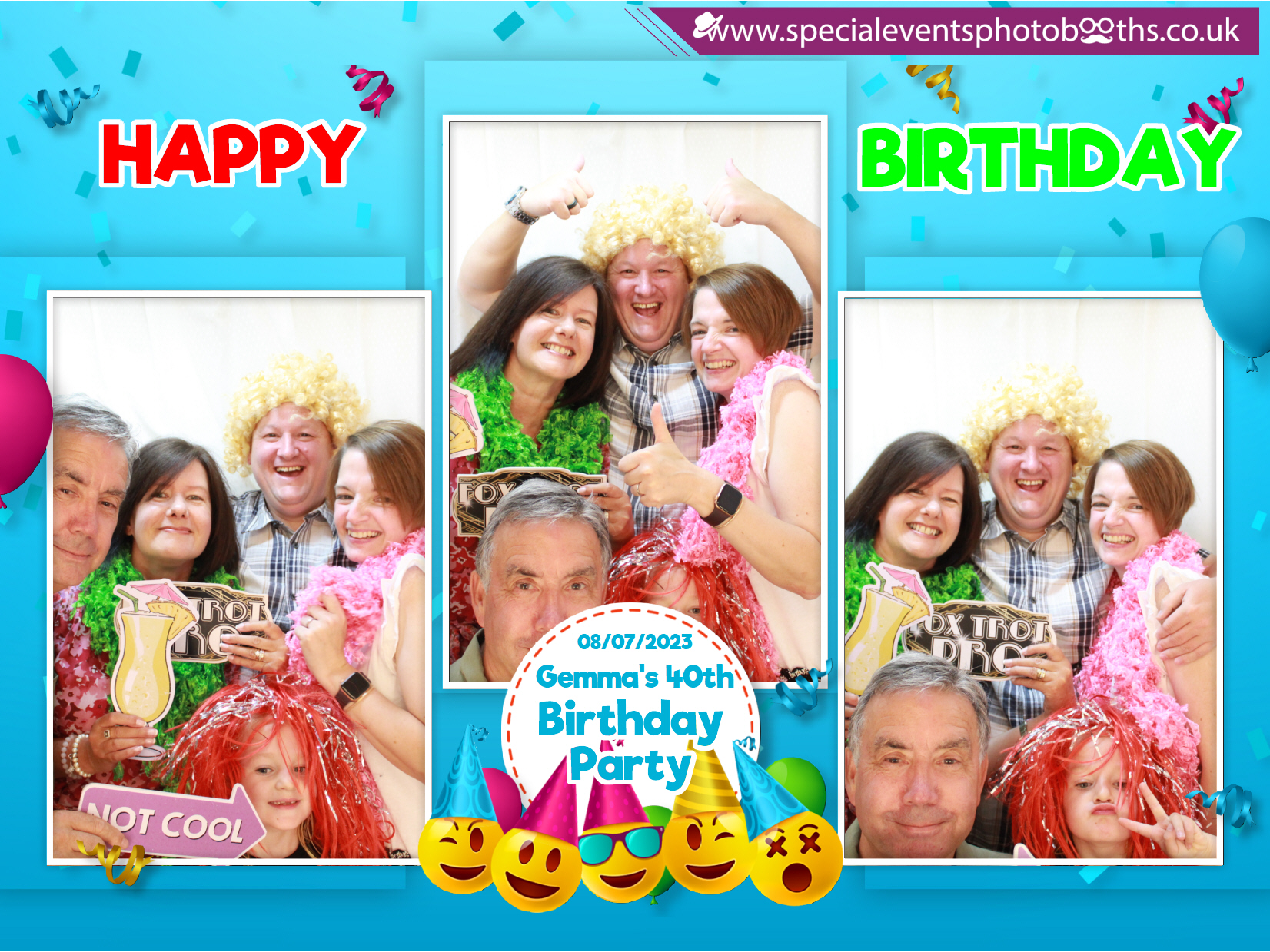 Gemma's 40th Birthday Party | View more photos from the event at my.specialeventsphotobooths.co.uk/u/SpecialEventsPhotoBooths/Gemmas-40th-Birthday-Party