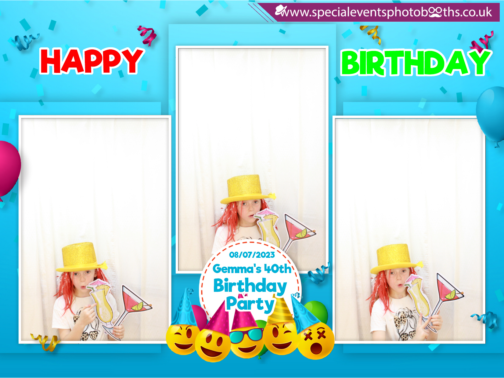 Gemma's 40th Birthday Party | View more photos from the event at my.specialeventsphotobooths.co.uk/u/SpecialEventsPhotoBooths/Gemmas-40th-Birthday-Party