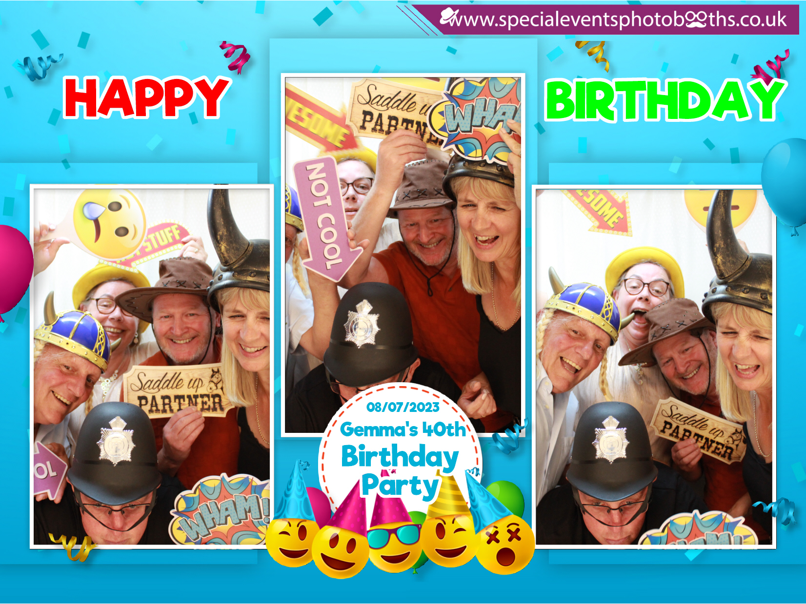 Gemma's 40th Birthday Party | View more photos from the event at my.specialeventsphotobooths.co.uk/u/SpecialEventsPhotoBooths/Gemmas-40th-Birthday-Party