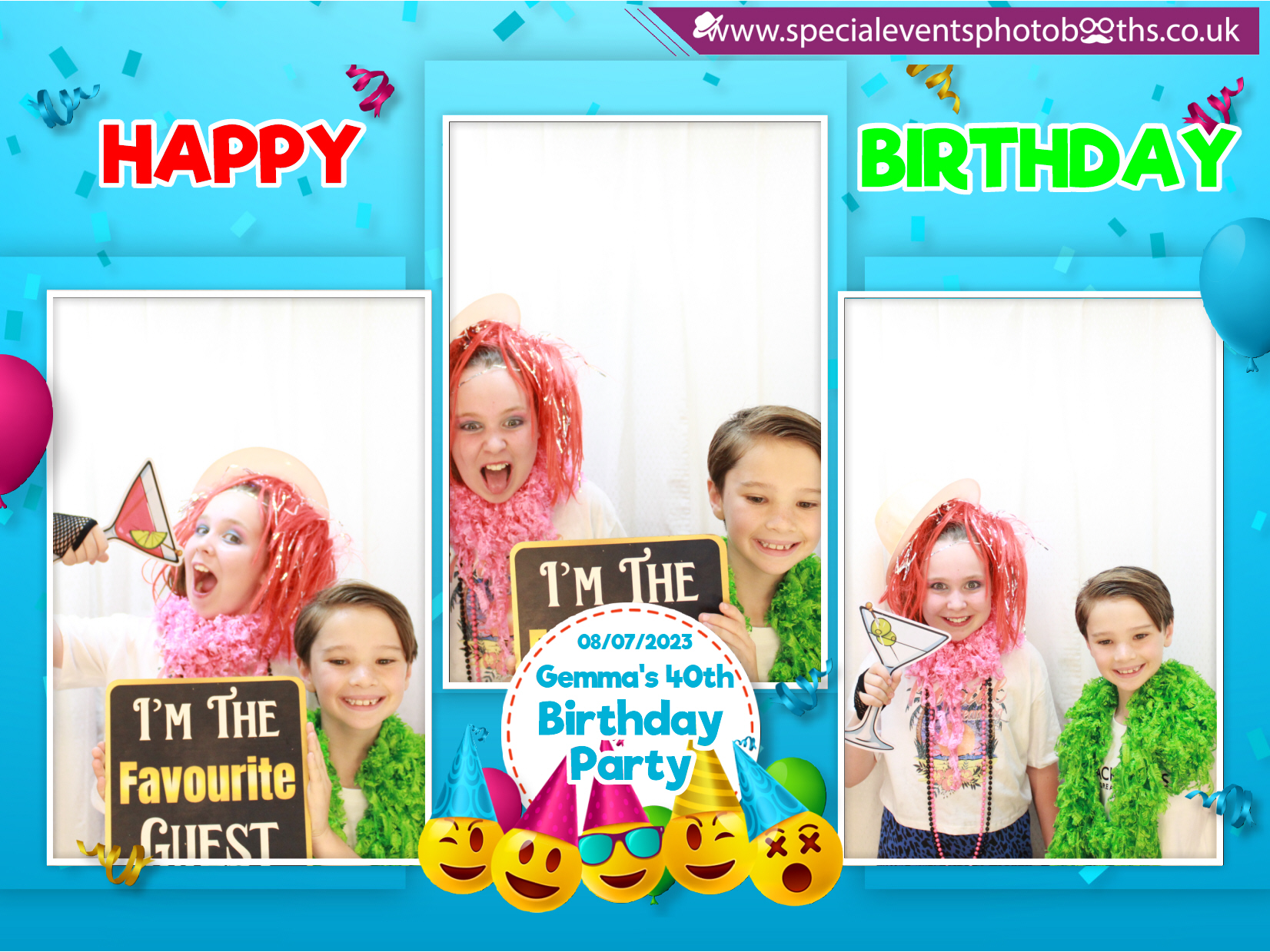 Gemma's 40th Birthday Party | View more photos from the event at my.specialeventsphotobooths.co.uk/u/SpecialEventsPhotoBooths/Gemmas-40th-Birthday-Party