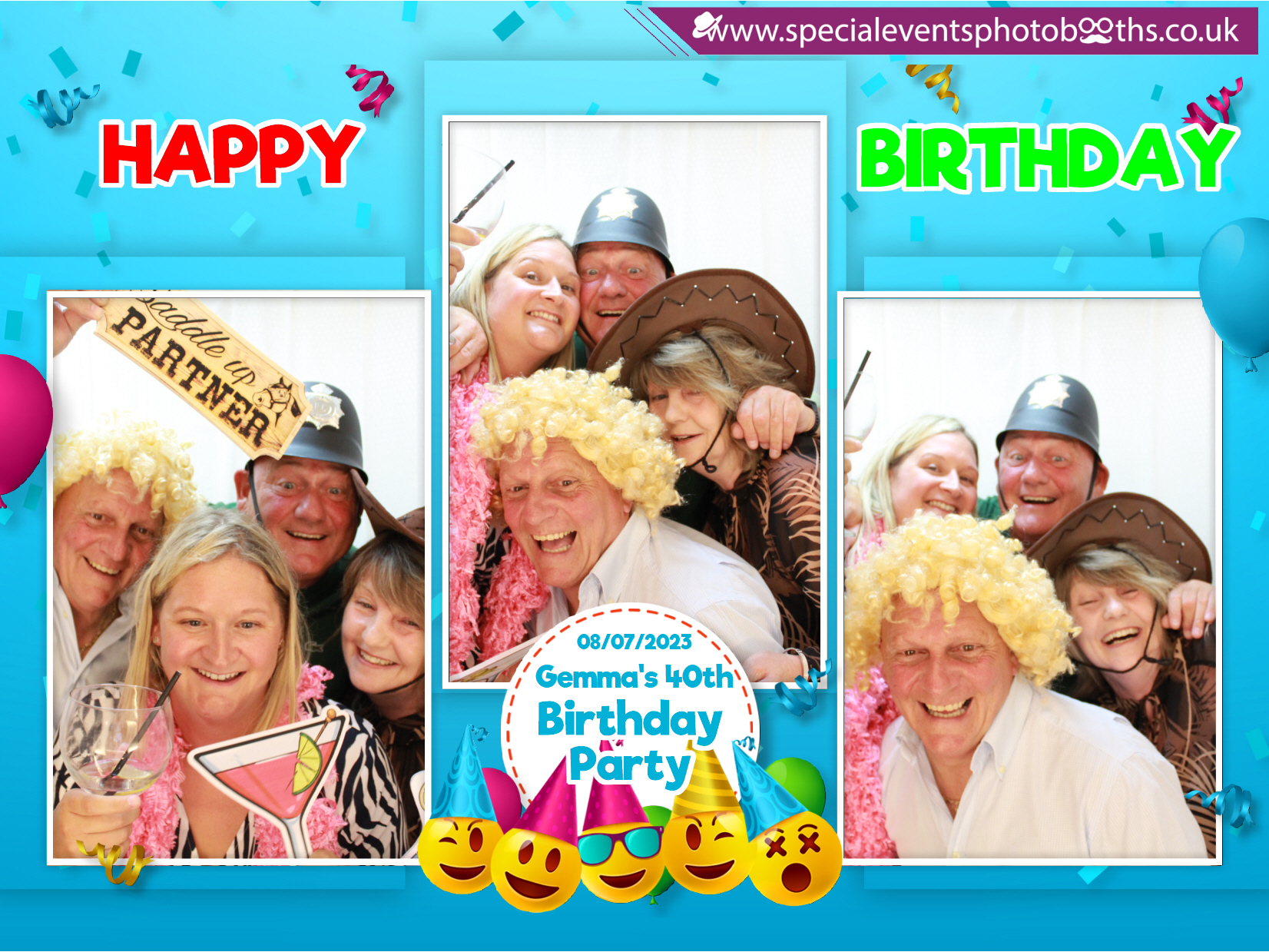 Gemma's 40th Birthday Party | View more photos from the event at my.specialeventsphotobooths.co.uk/u/SpecialEventsPhotoBooths/Gemmas-40th-Birthday-Party