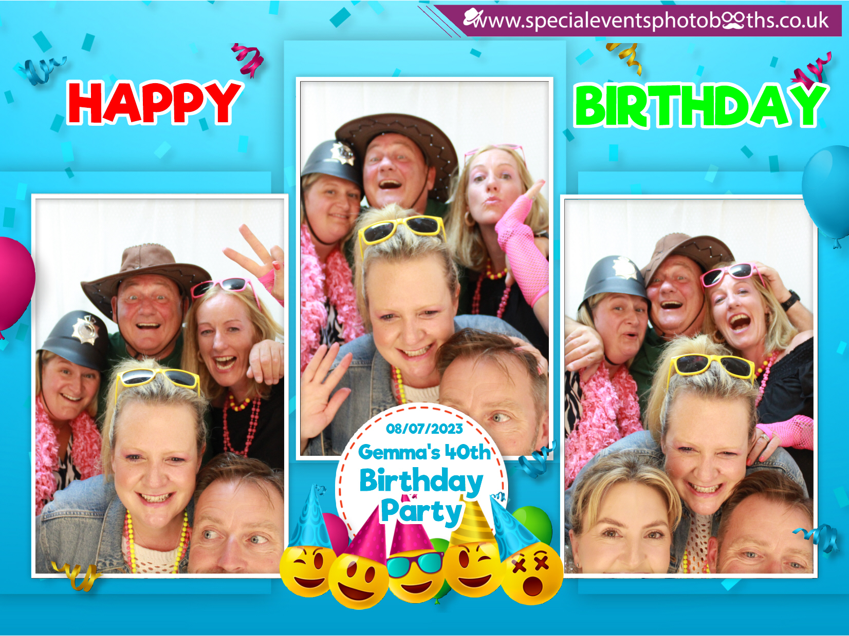 Gemma's 40th Birthday Party | View more photos from the event at my.specialeventsphotobooths.co.uk/u/SpecialEventsPhotoBooths/Gemmas-40th-Birthday-Party