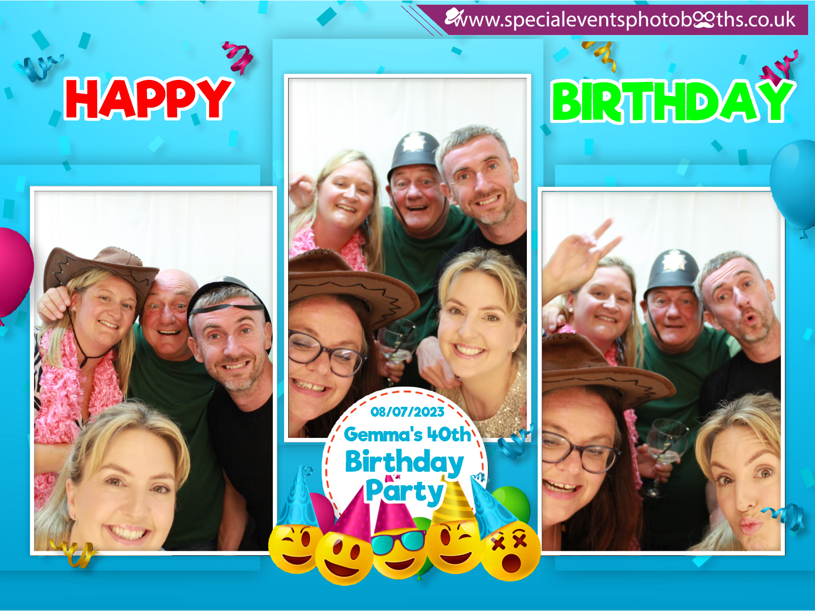Gemma's 40th Birthday Party | View more photos from the event at my.specialeventsphotobooths.co.uk/u/SpecialEventsPhotoBooths/Gemmas-40th-Birthday-Party
