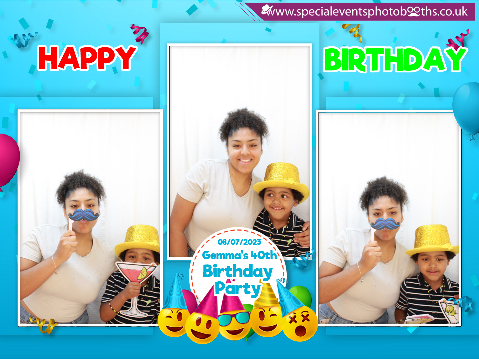 Gemma's 40th Birthday Party | View more photos from the event at my.specialeventsphotobooths.co.uk/u/SpecialEventsPhotoBooths/Gemmas-40th-Birthday-Party
