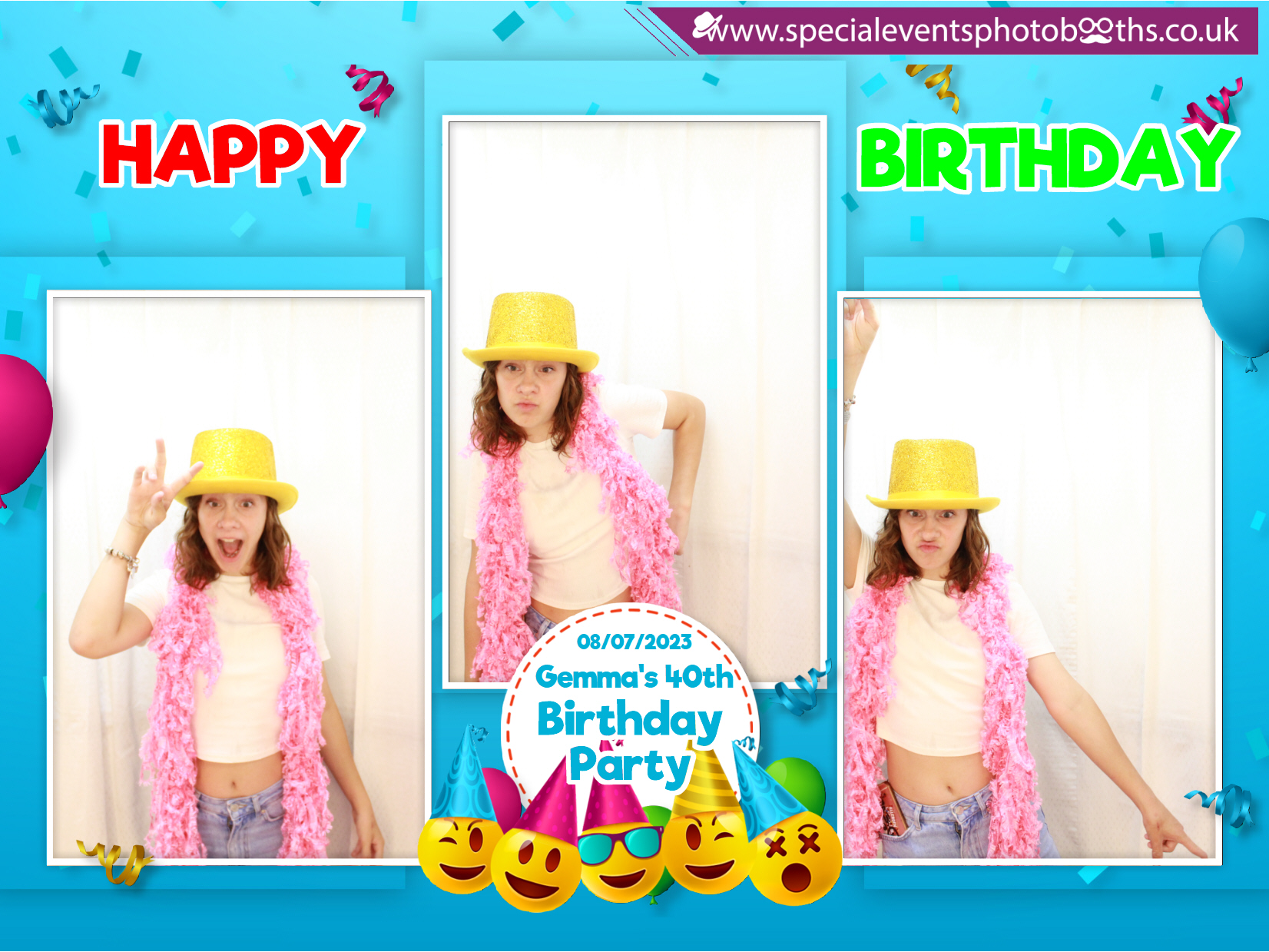 Gemma's 40th Birthday Party | View more photos from the event at my.specialeventsphotobooths.co.uk/u/SpecialEventsPhotoBooths/Gemmas-40th-Birthday-Party