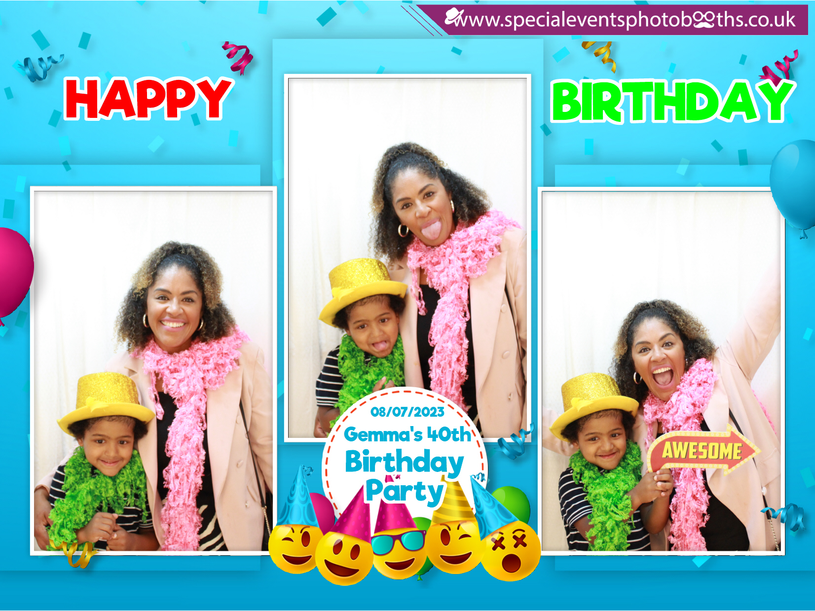 Gemma's 40th Birthday Party | View more photos from the event at my.specialeventsphotobooths.co.uk/u/SpecialEventsPhotoBooths/Gemmas-40th-Birthday-Party