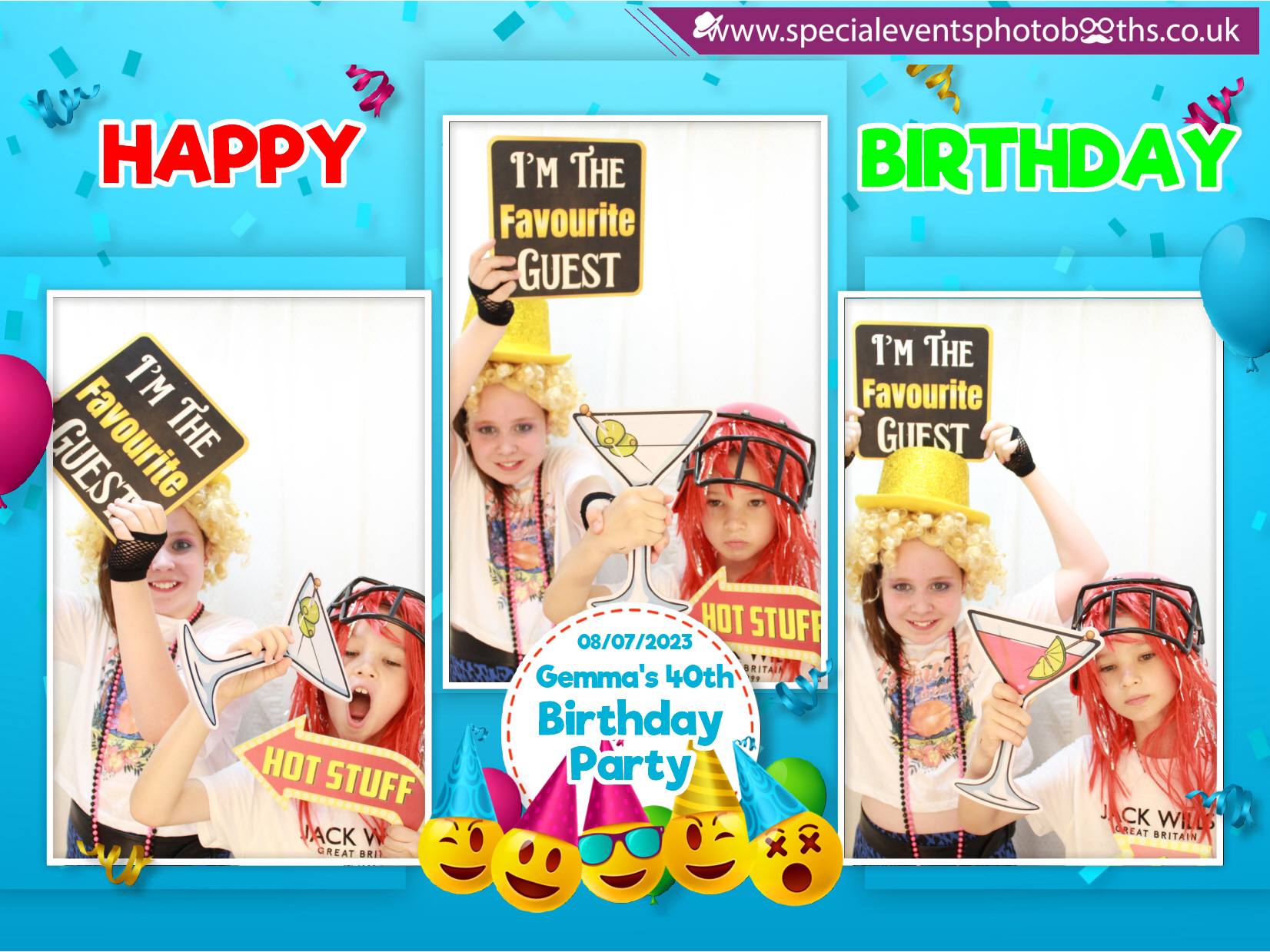 Gemma's 40th Birthday Party | View more photos from the event at my.specialeventsphotobooths.co.uk/u/SpecialEventsPhotoBooths/Gemmas-40th-Birthday-Party