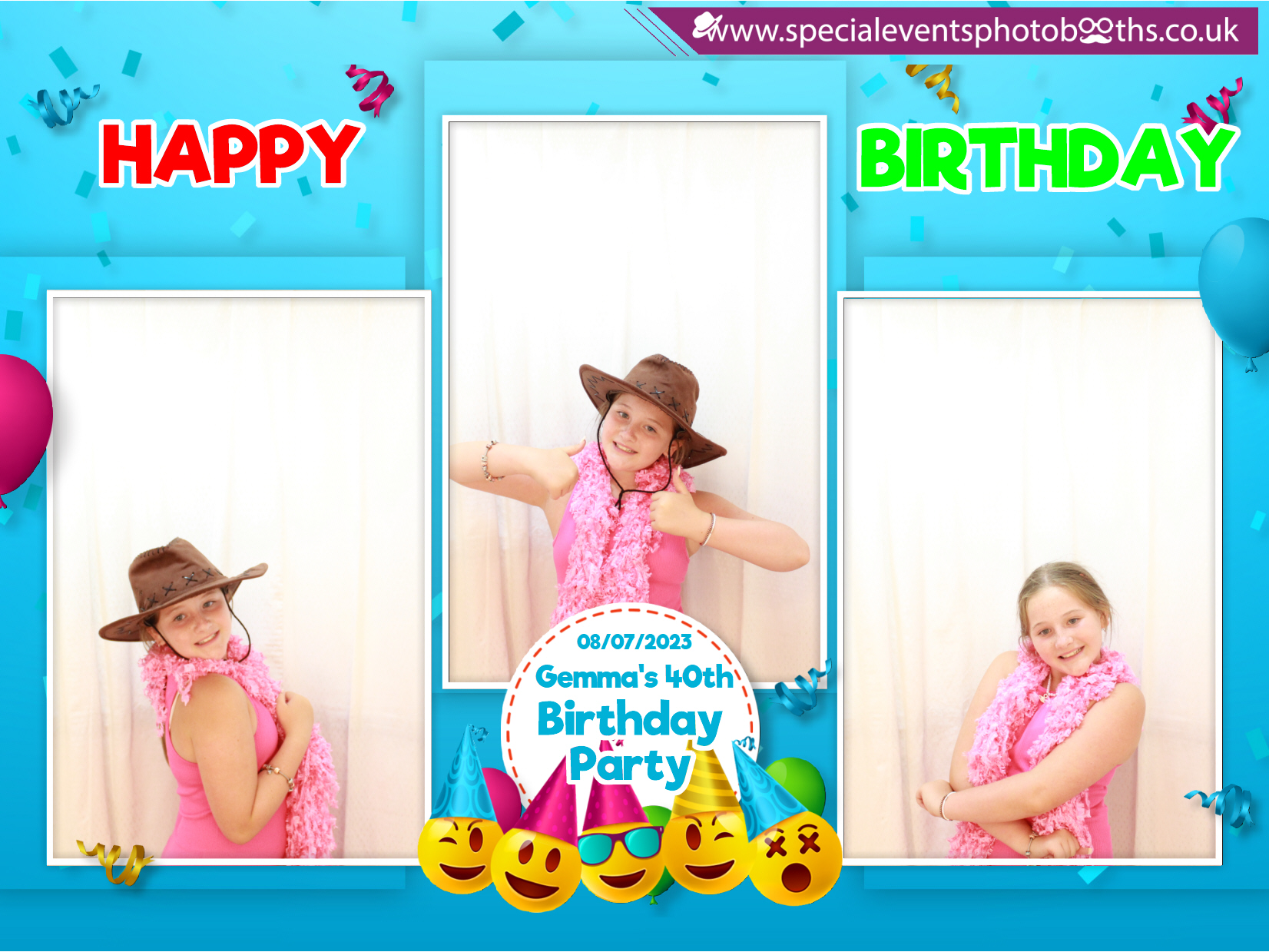 Gemma's 40th Birthday Party | View more photos from the event at my.specialeventsphotobooths.co.uk/u/SpecialEventsPhotoBooths/Gemmas-40th-Birthday-Party