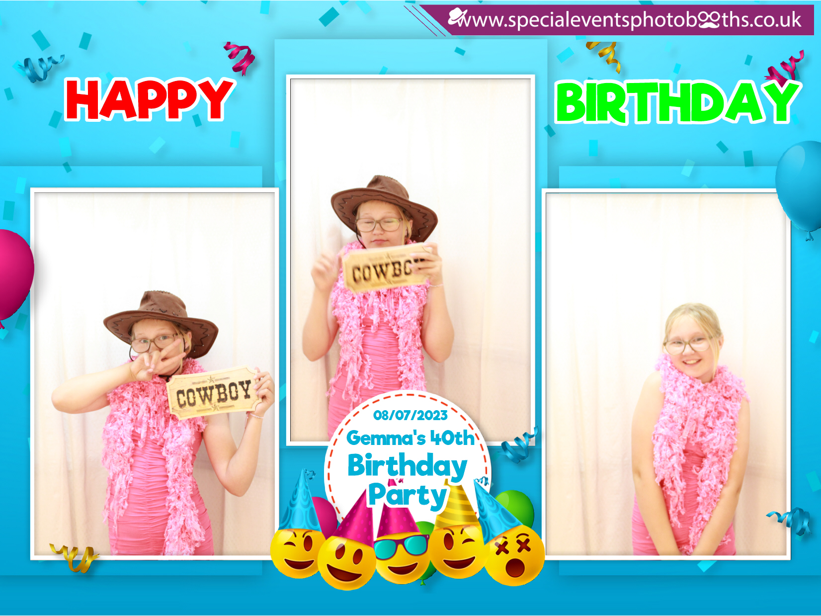 Gemma's 40th Birthday Party | View more photos from the event at my.specialeventsphotobooths.co.uk/u/SpecialEventsPhotoBooths/Gemmas-40th-Birthday-Party