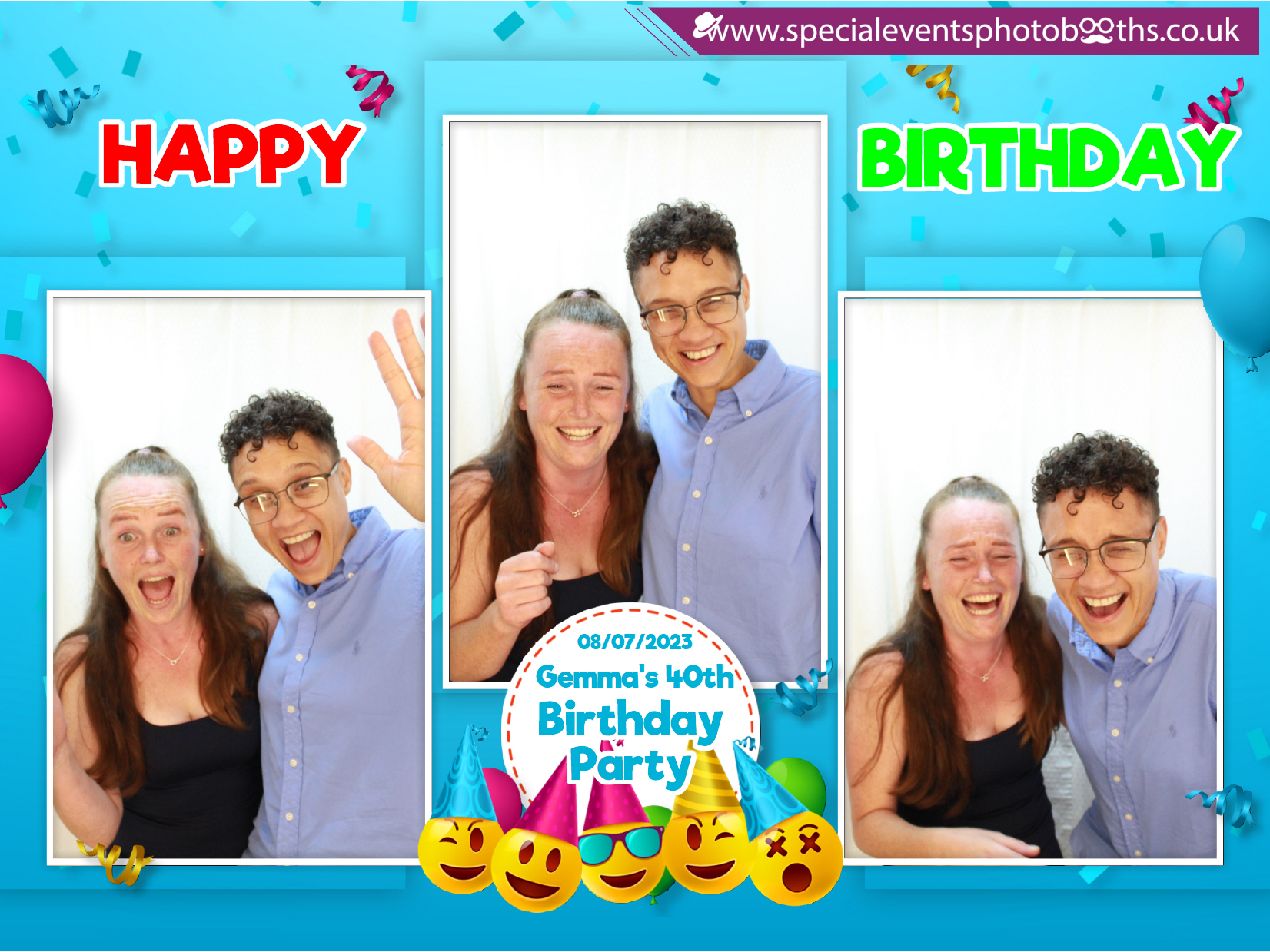 Gemma's 40th Birthday Party | View more photos from the event at my.specialeventsphotobooths.co.uk/u/SpecialEventsPhotoBooths/Gemmas-40th-Birthday-Party