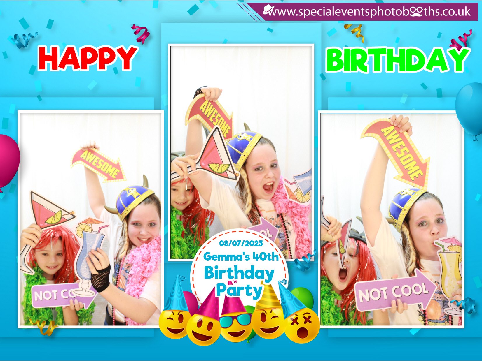 Gemma's 40th Birthday Party | View more photos from the event at my.specialeventsphotobooths.co.uk/u/SpecialEventsPhotoBooths/Gemmas-40th-Birthday-Party