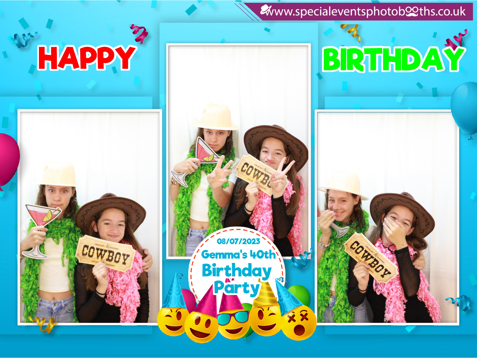 Gemma's 40th Birthday Party | View more photos from the event at my.specialeventsphotobooths.co.uk/u/SpecialEventsPhotoBooths/Gemmas-40th-Birthday-Party