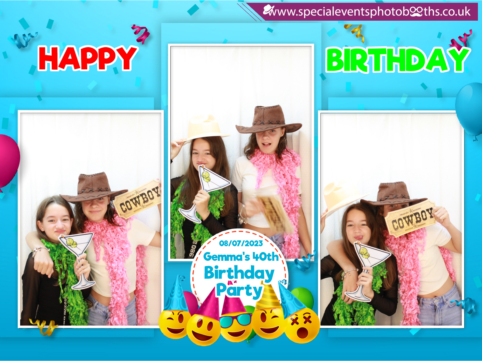 Gemma's 40th Birthday Party | View more photos from the event at my.specialeventsphotobooths.co.uk/u/SpecialEventsPhotoBooths/Gemmas-40th-Birthday-Party