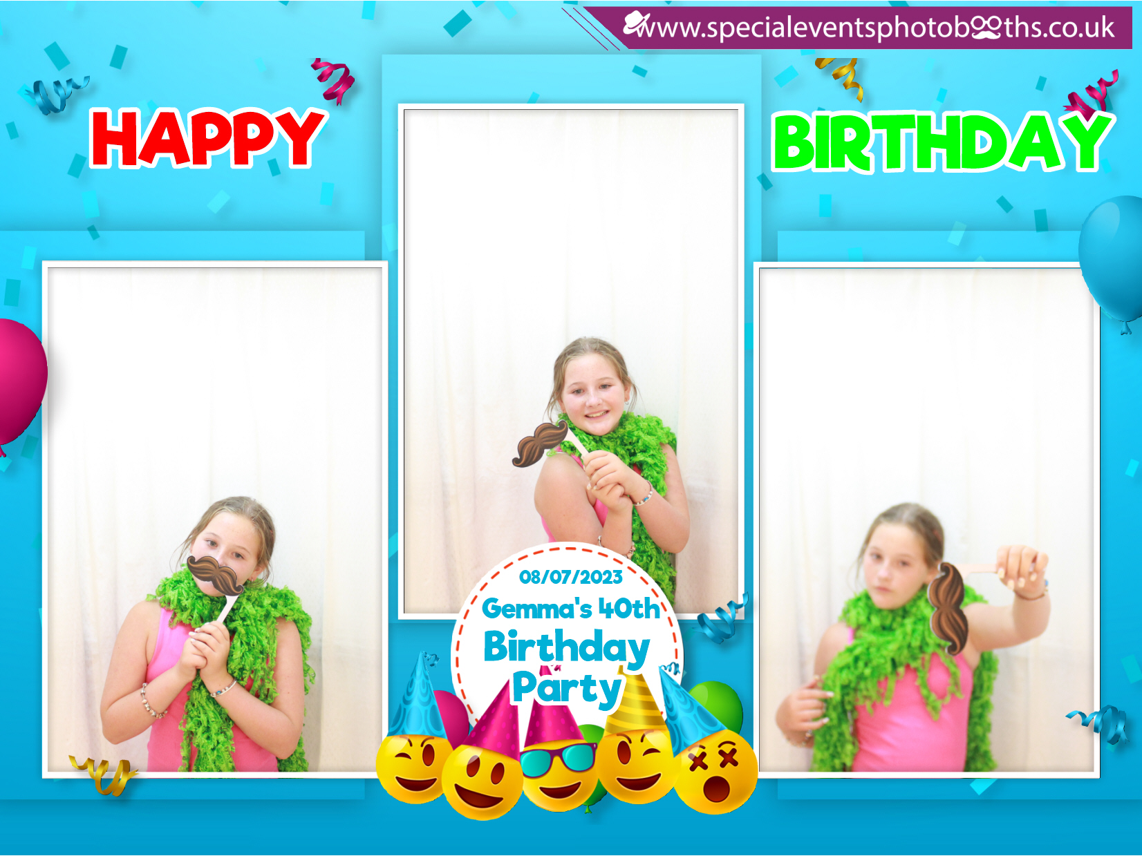 Gemma's 40th Birthday Party | View more photos from the event at my.specialeventsphotobooths.co.uk/u/SpecialEventsPhotoBooths/Gemmas-40th-Birthday-Party