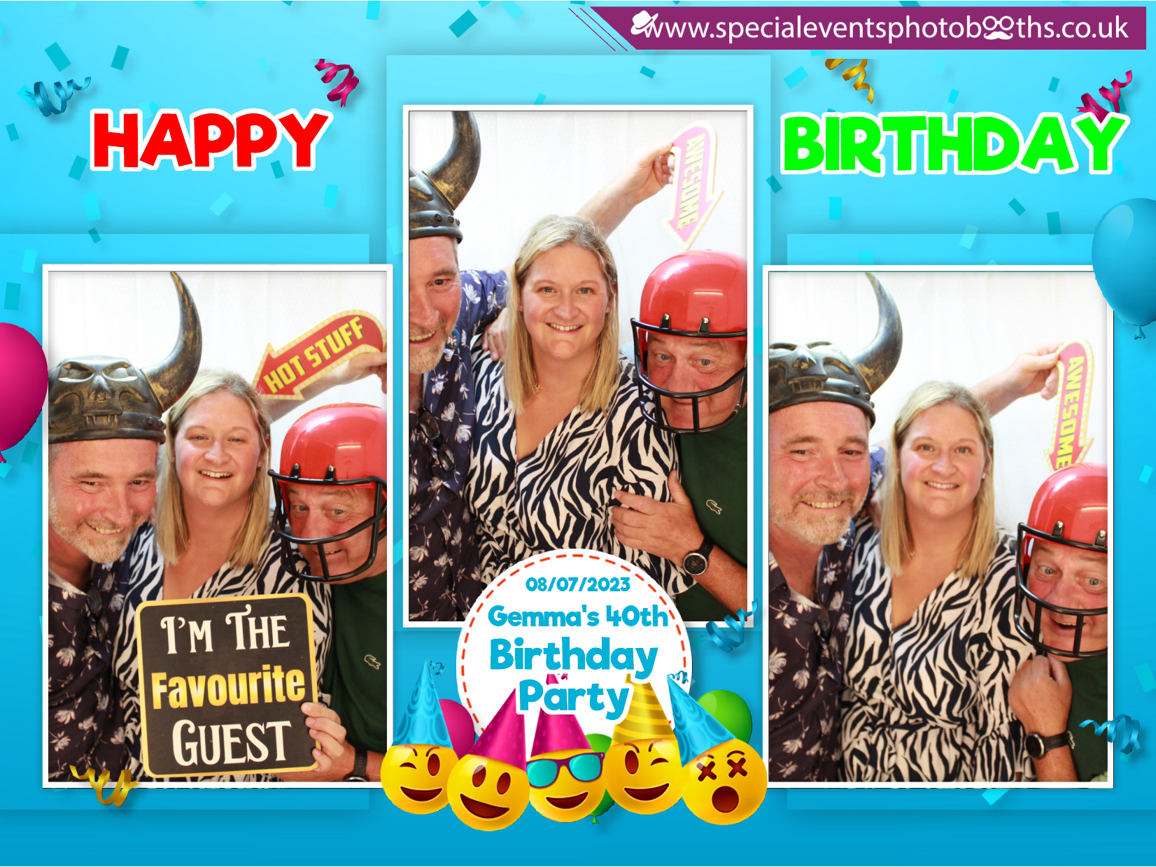 Gemma's 40th Birthday Party | View more photos from the event at my.specialeventsphotobooths.co.uk/u/SpecialEventsPhotoBooths/Gemmas-40th-Birthday-Party