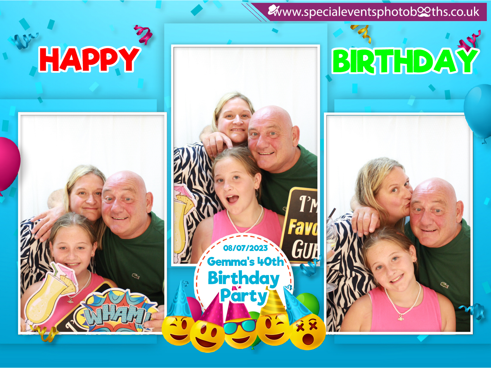 Gemma's 40th Birthday Party | View more photos from the event at my.specialeventsphotobooths.co.uk/u/SpecialEventsPhotoBooths/Gemmas-40th-Birthday-Party