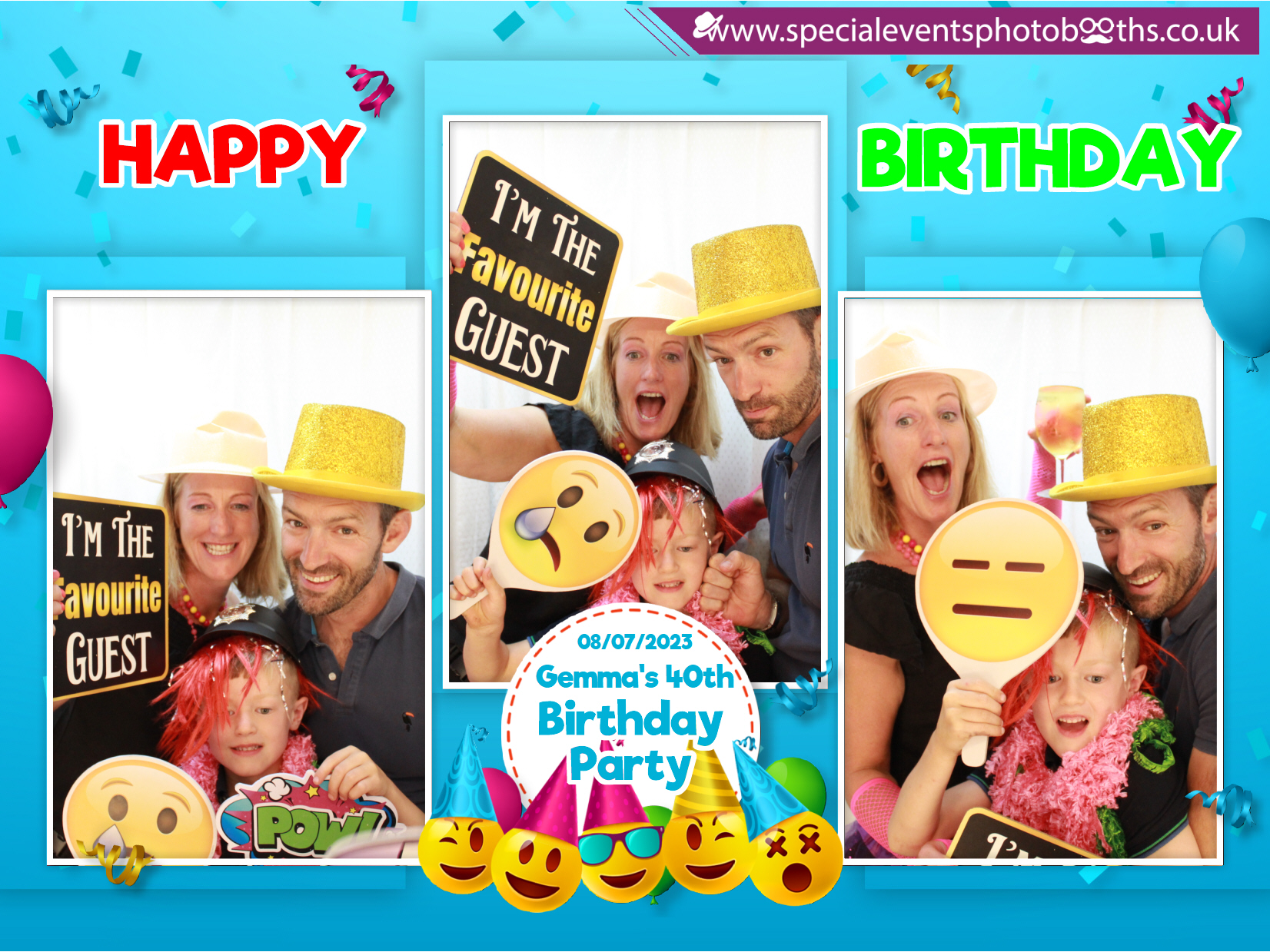Gemma's 40th Birthday Party | View more photos from the event at my.specialeventsphotobooths.co.uk/u/SpecialEventsPhotoBooths/Gemmas-40th-Birthday-Party