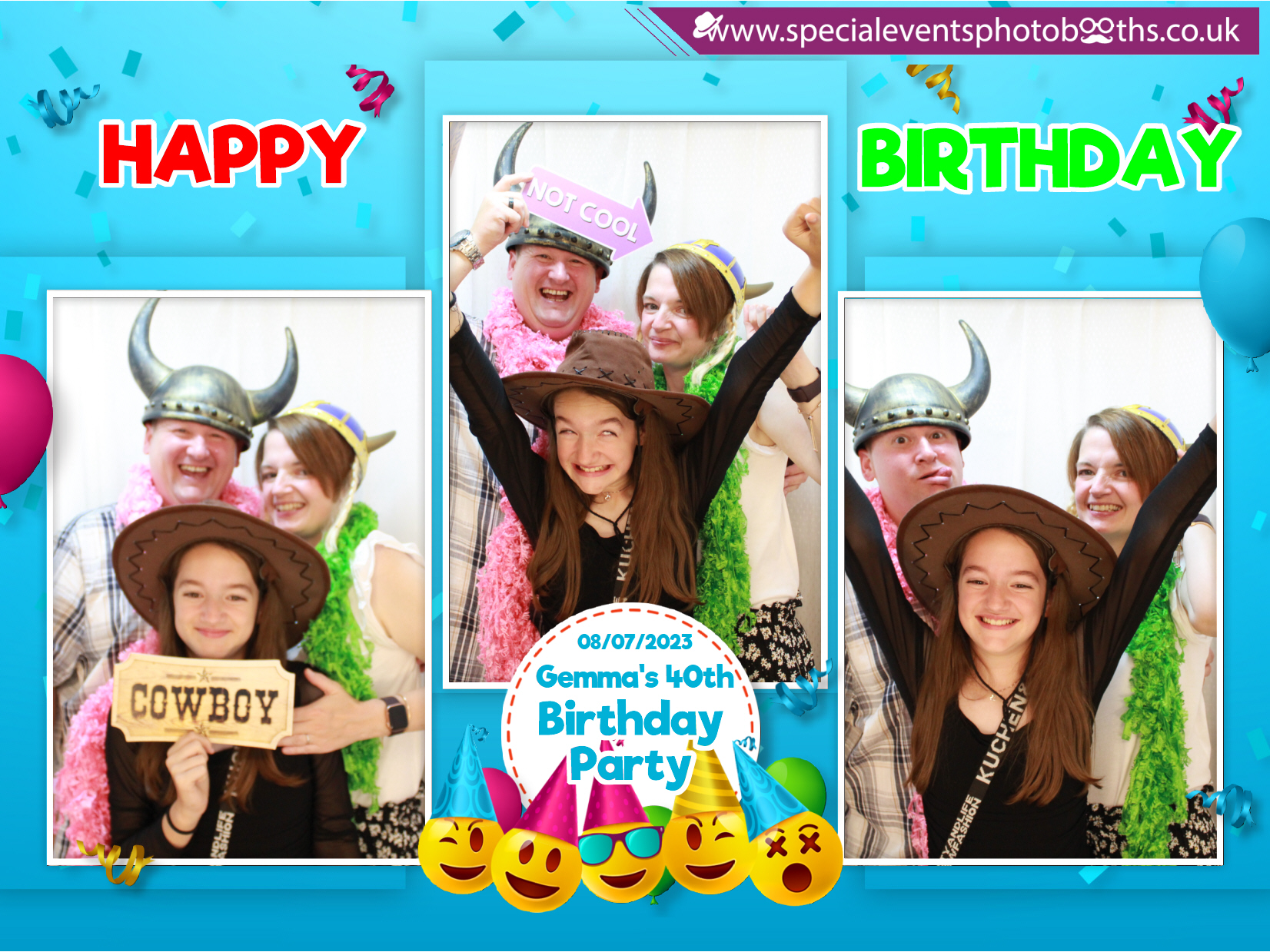 Gemma's 40th Birthday Party | View more photos from the event at my.specialeventsphotobooths.co.uk/u/SpecialEventsPhotoBooths/Gemmas-40th-Birthday-Party