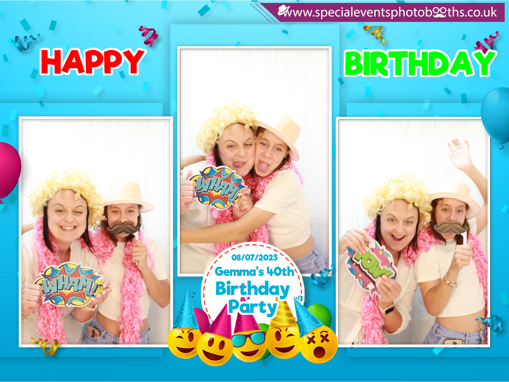Gemma's 40th Birthday Party | View more photos from the event at my.specialeventsphotobooths.co.uk/u/SpecialEventsPhotoBooths/Gemmas-40th-Birthday-Party