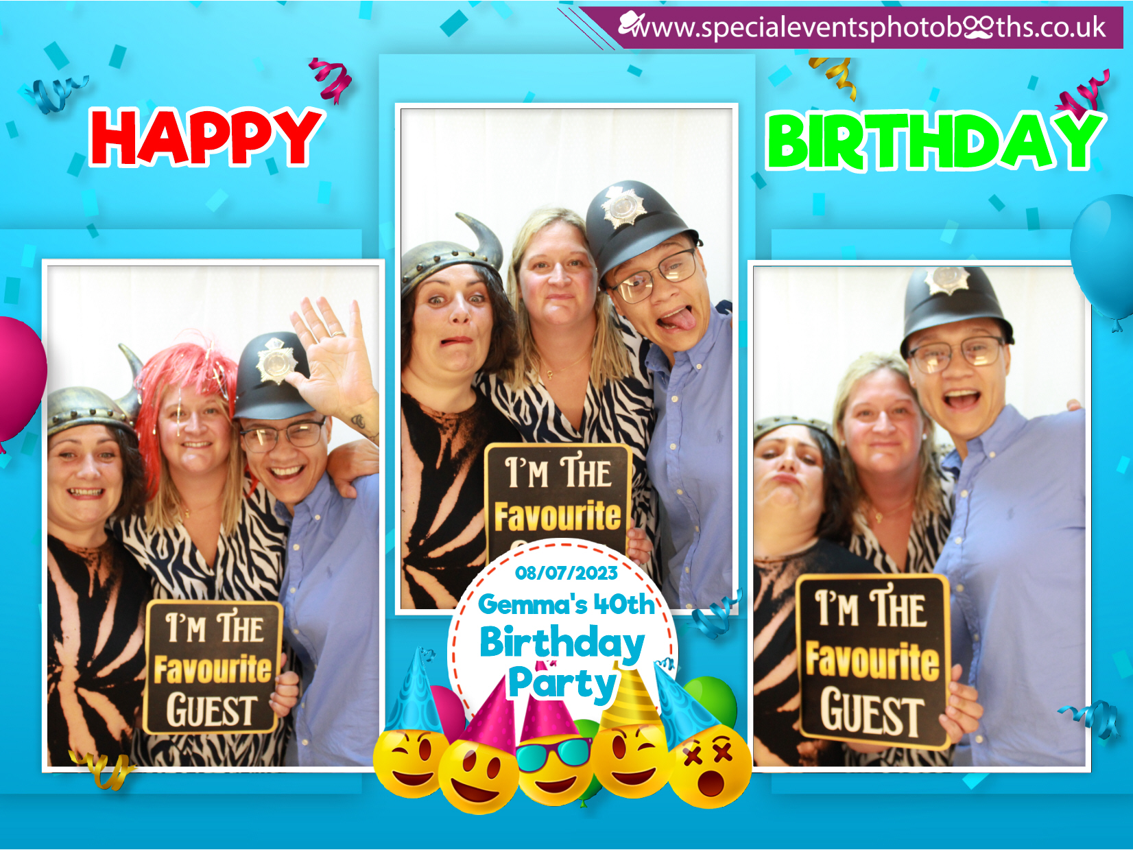 Gemma's 40th Birthday Party | View more photos from the event at my.specialeventsphotobooths.co.uk/u/SpecialEventsPhotoBooths/Gemmas-40th-Birthday-Party