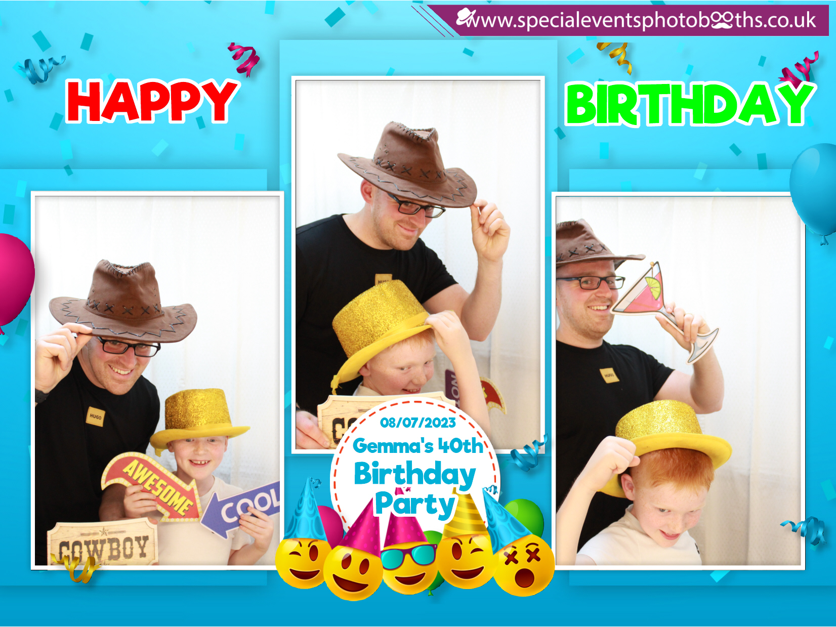 Gemma's 40th Birthday Party | View more photos from the event at my.specialeventsphotobooths.co.uk/u/SpecialEventsPhotoBooths/Gemmas-40th-Birthday-Party