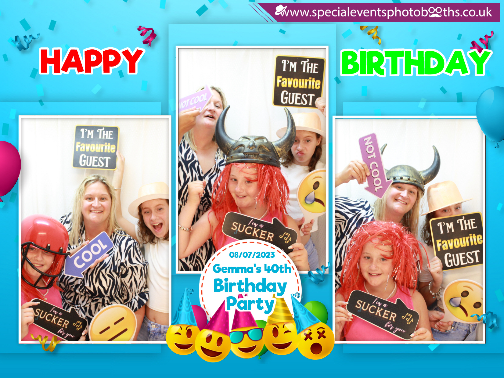Gemma's 40th Birthday Party | View more photos from the event at my.specialeventsphotobooths.co.uk/u/SpecialEventsPhotoBooths/Gemmas-40th-Birthday-Party