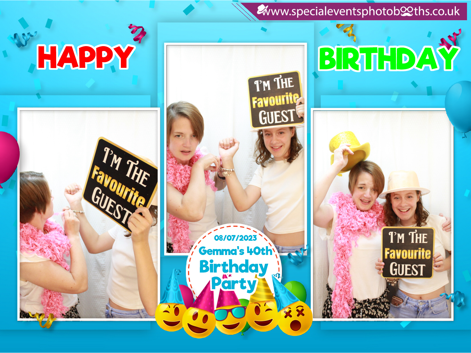 Gemma's 40th Birthday Party | View more photos from the event at my.specialeventsphotobooths.co.uk/u/SpecialEventsPhotoBooths/Gemmas-40th-Birthday-Party