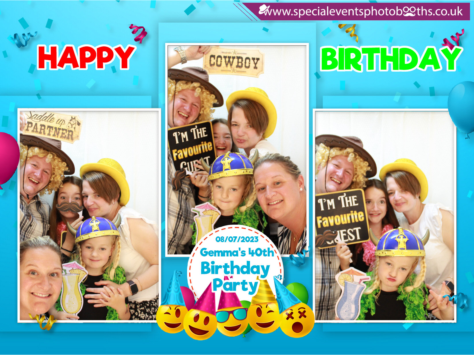Gemma's 40th Birthday Party | View more photos from the event at my.specialeventsphotobooths.co.uk/u/SpecialEventsPhotoBooths/Gemmas-40th-Birthday-Party