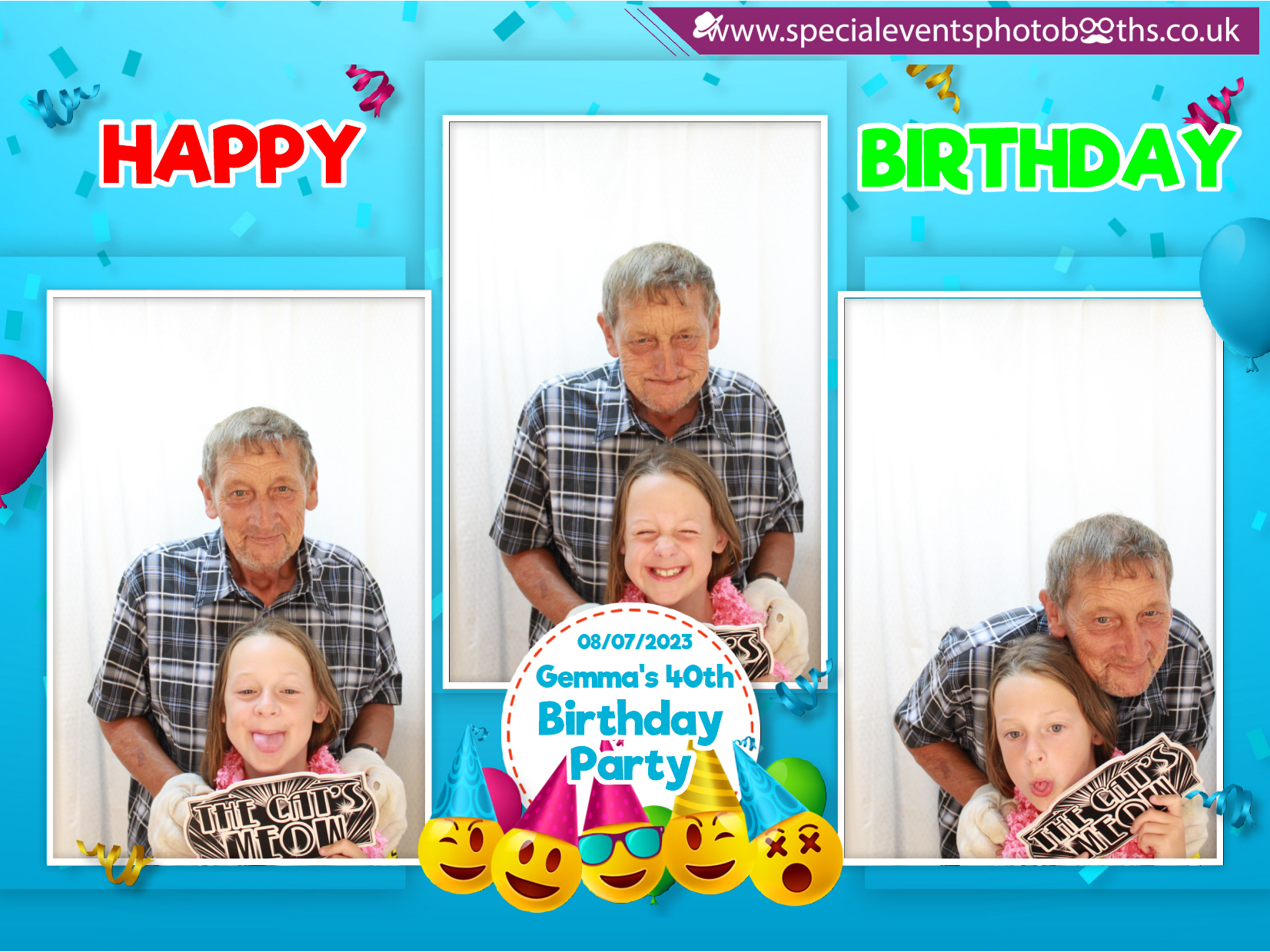 Gemma's 40th Birthday Party | View more photos from the event at my.specialeventsphotobooths.co.uk/u/SpecialEventsPhotoBooths/Gemmas-40th-Birthday-Party