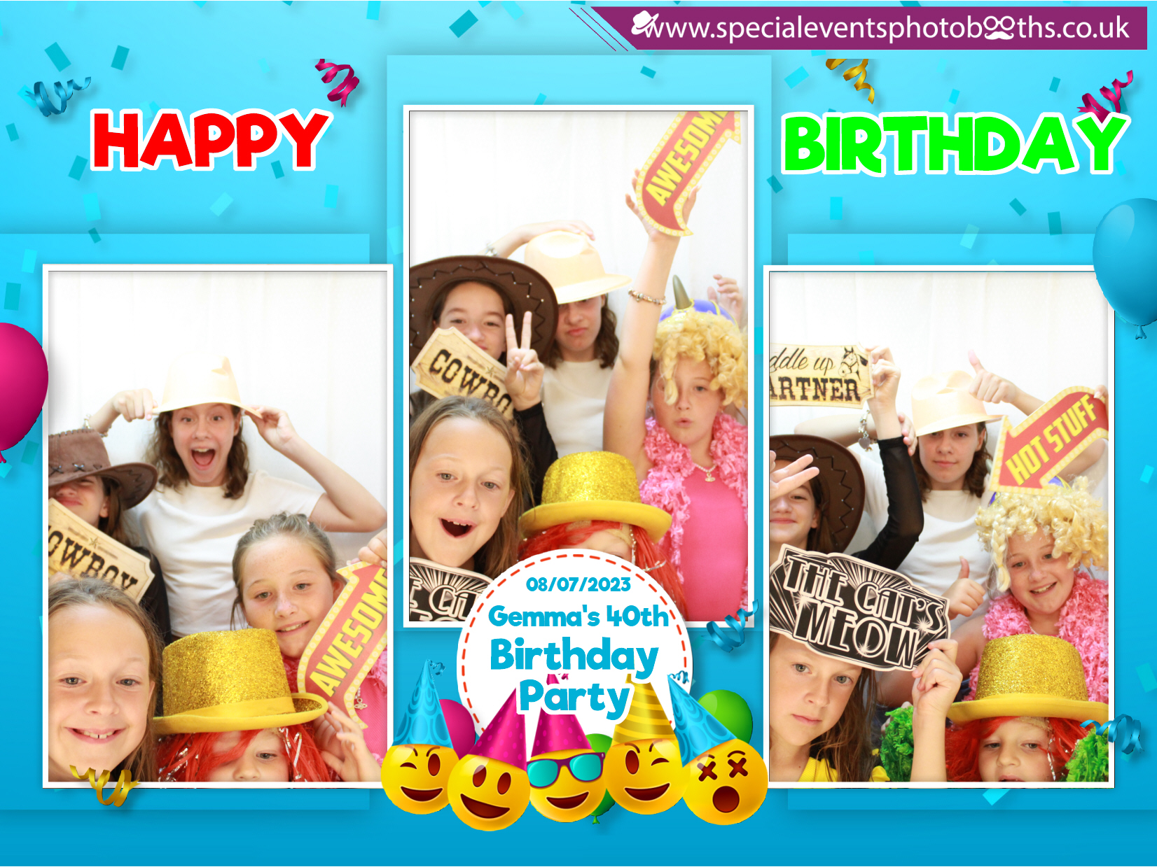 Gemma's 40th Birthday Party | View more photos from the event at my.specialeventsphotobooths.co.uk/u/SpecialEventsPhotoBooths/Gemmas-40th-Birthday-Party