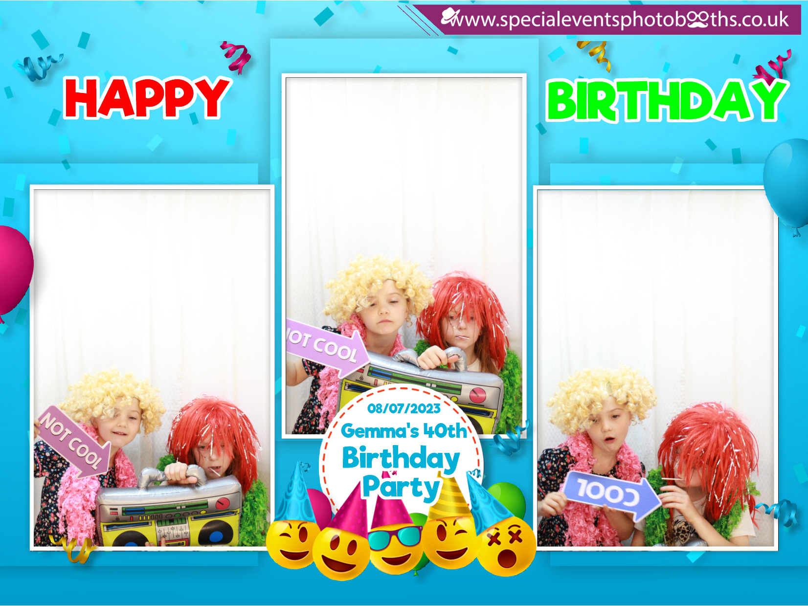 Gemma's 40th Birthday Party | View more photos from the event at my.specialeventsphotobooths.co.uk/u/SpecialEventsPhotoBooths/Gemmas-40th-Birthday-Party