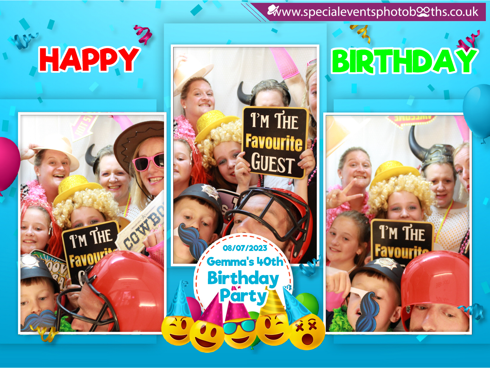 Gemma's 40th Birthday Party | View more photos from the event at my.specialeventsphotobooths.co.uk/u/SpecialEventsPhotoBooths/Gemmas-40th-Birthday-Party