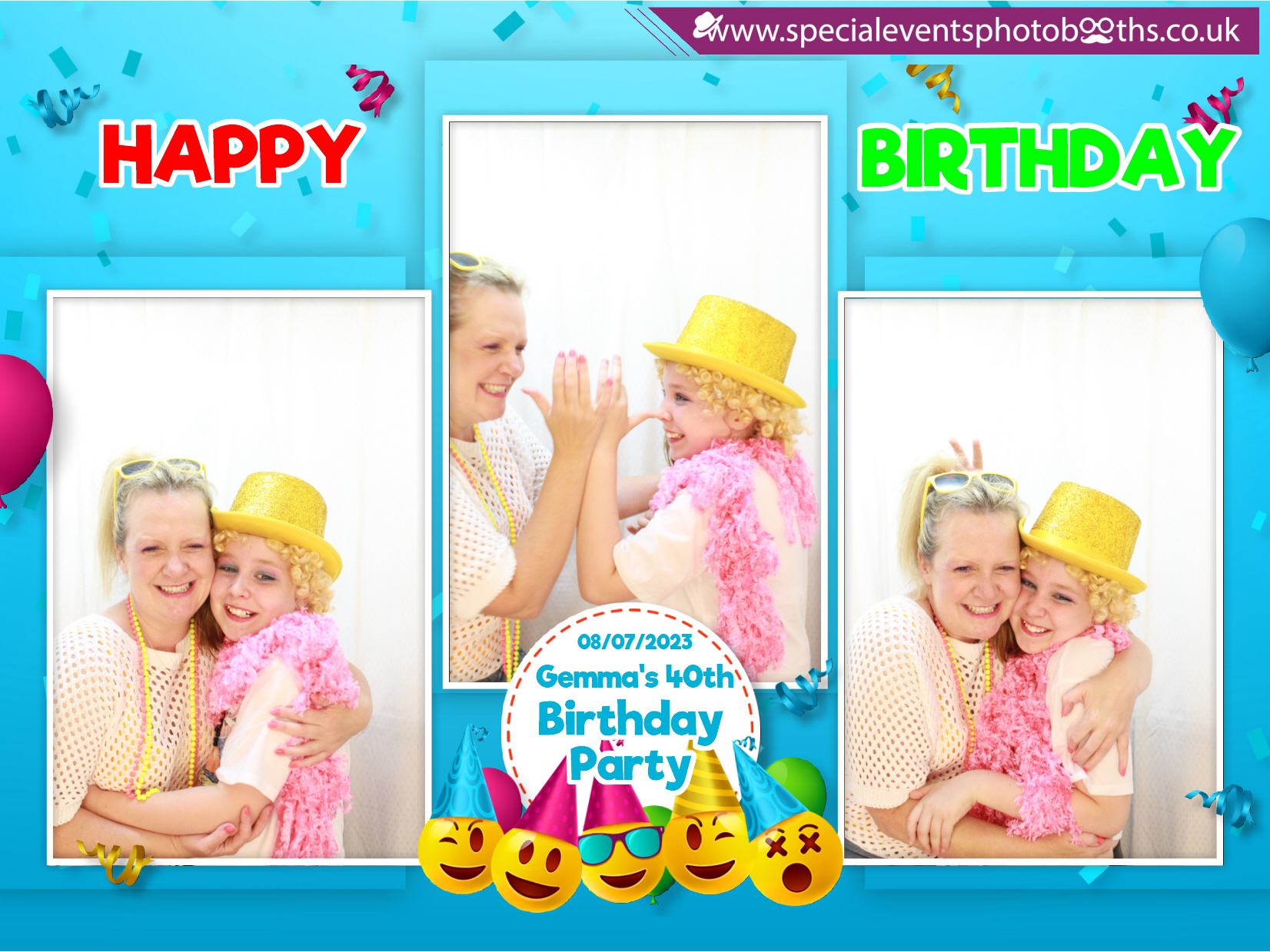 Gemma's 40th Birthday Party | View more photos from the event at my.specialeventsphotobooths.co.uk/u/SpecialEventsPhotoBooths/Gemmas-40th-Birthday-Party
