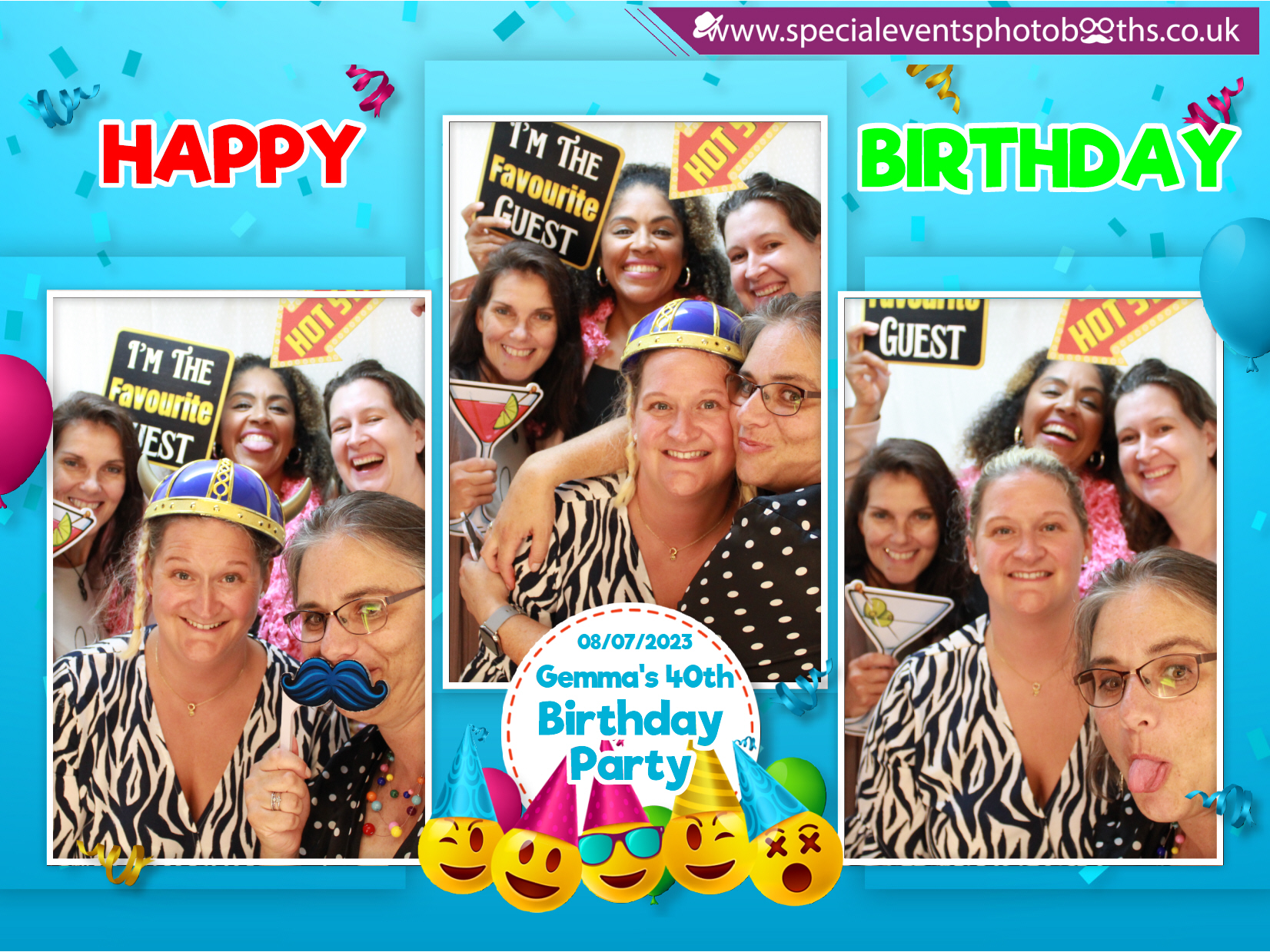 Gemma's 40th Birthday Party | View more photos from the event at my.specialeventsphotobooths.co.uk/u/SpecialEventsPhotoBooths/Gemmas-40th-Birthday-Party