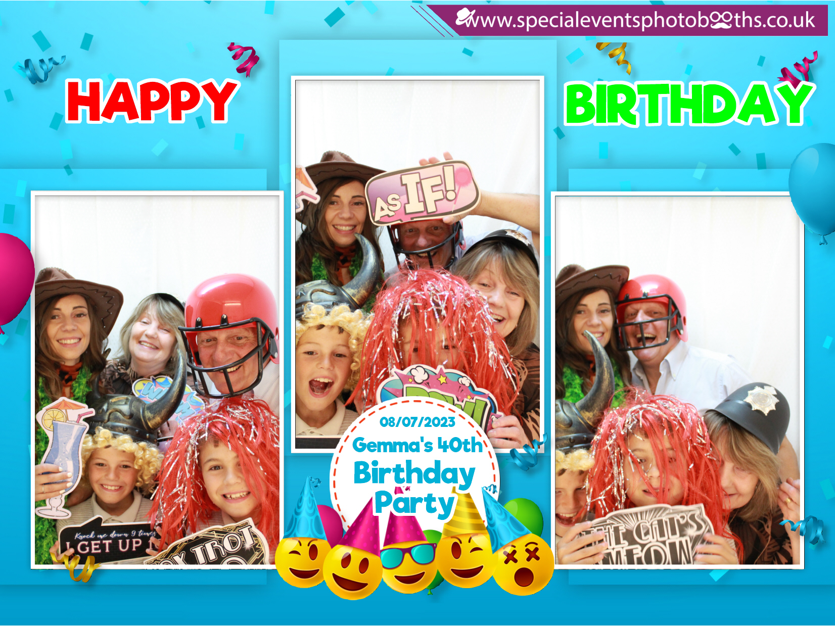 Gemma's 40th Birthday Party | View more photos from the event at my.specialeventsphotobooths.co.uk/u/SpecialEventsPhotoBooths/Gemmas-40th-Birthday-Party
