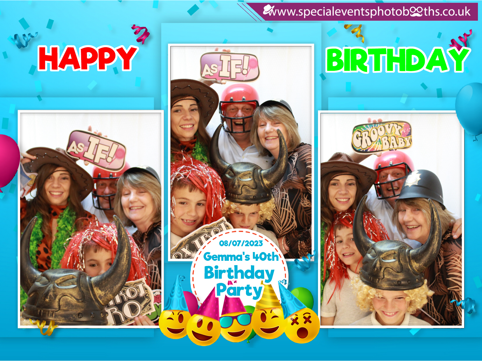 Gemma's 40th Birthday Party | View more photos from the event at my.specialeventsphotobooths.co.uk/u/SpecialEventsPhotoBooths/Gemmas-40th-Birthday-Party