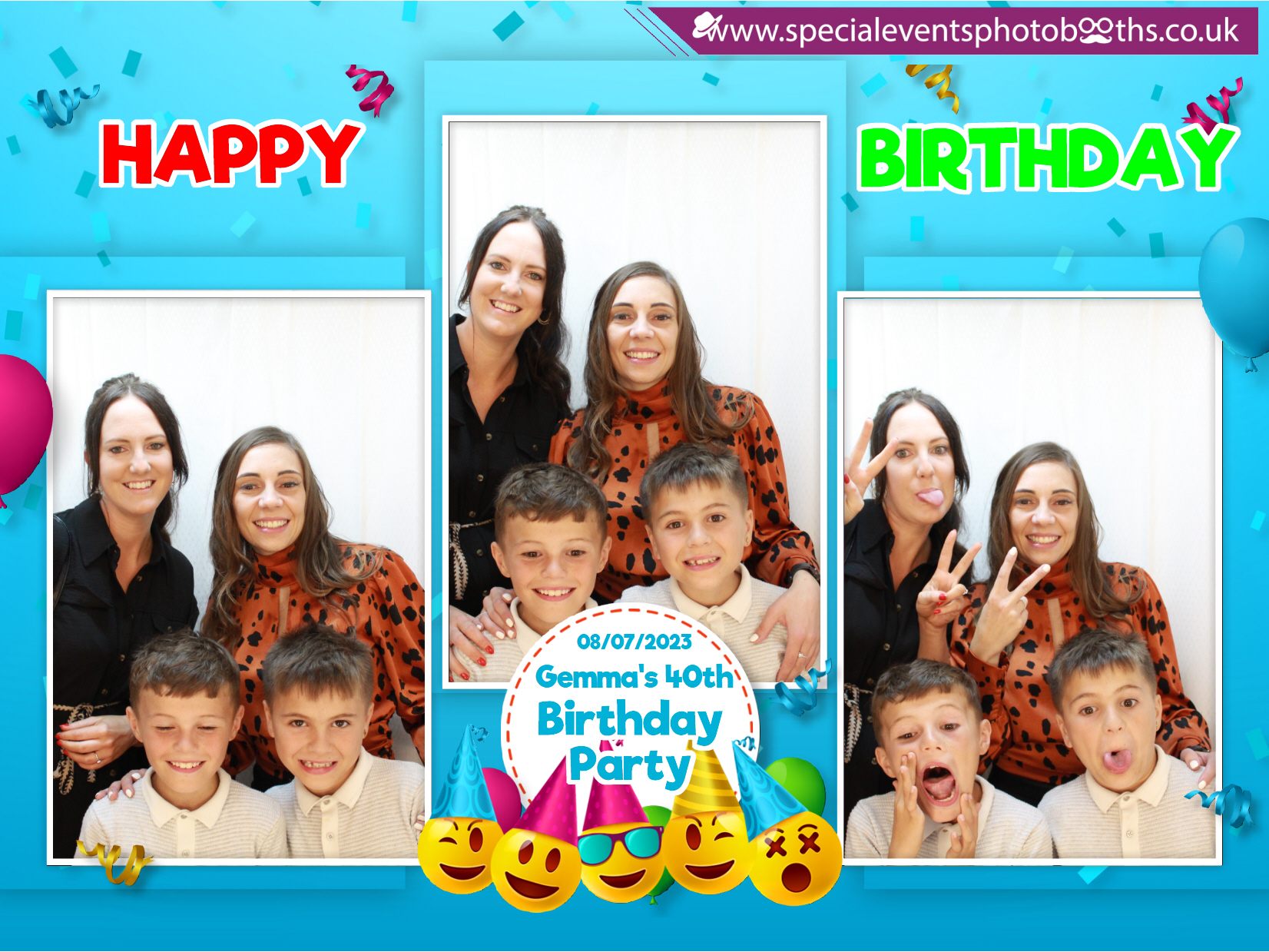 Gemma's 40th Birthday Party | View more photos from the event at my.specialeventsphotobooths.co.uk/u/SpecialEventsPhotoBooths/Gemmas-40th-Birthday-Party