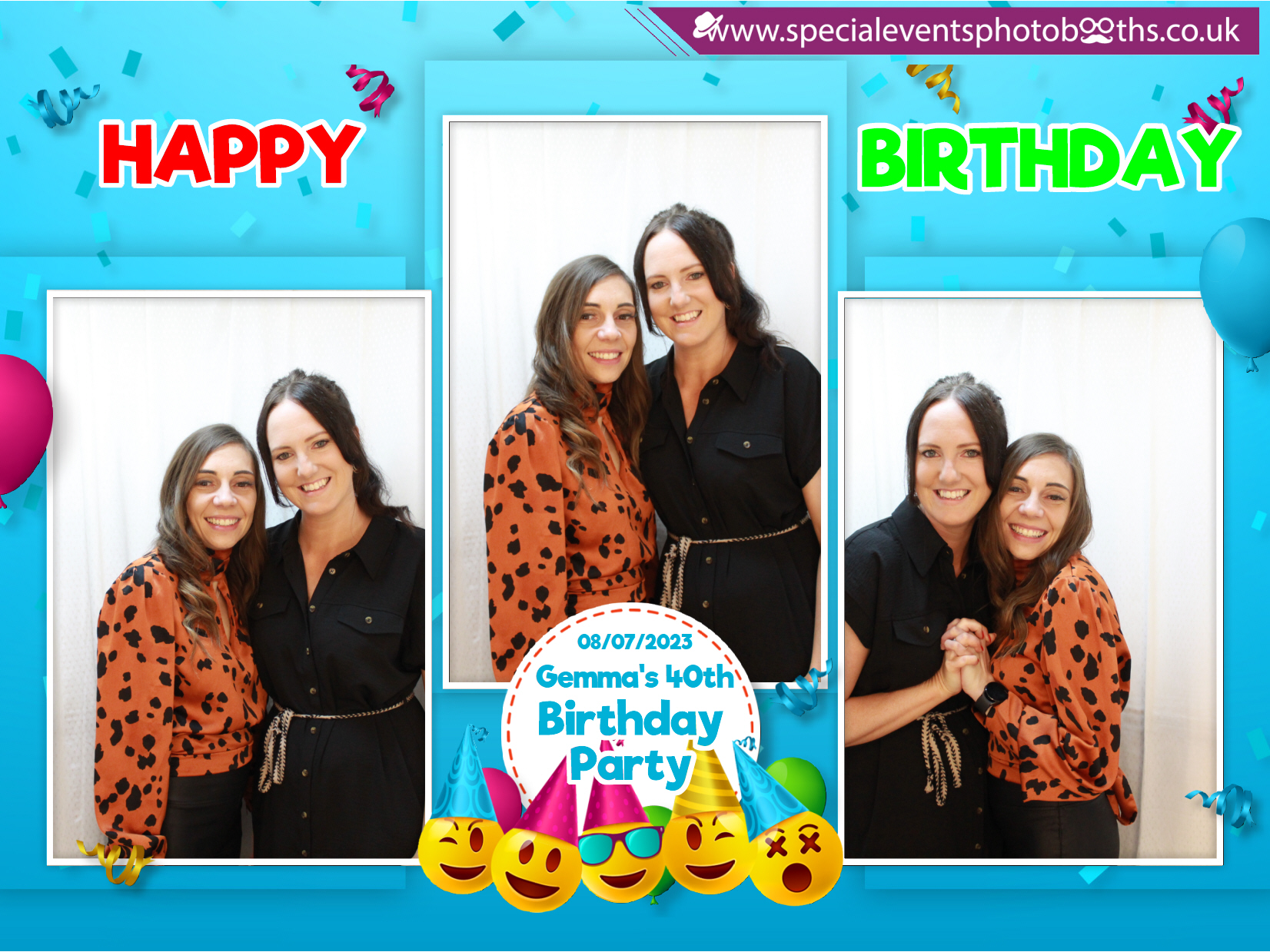 Gemma's 40th Birthday Party | View more photos from the event at my.specialeventsphotobooths.co.uk/u/SpecialEventsPhotoBooths/Gemmas-40th-Birthday-Party