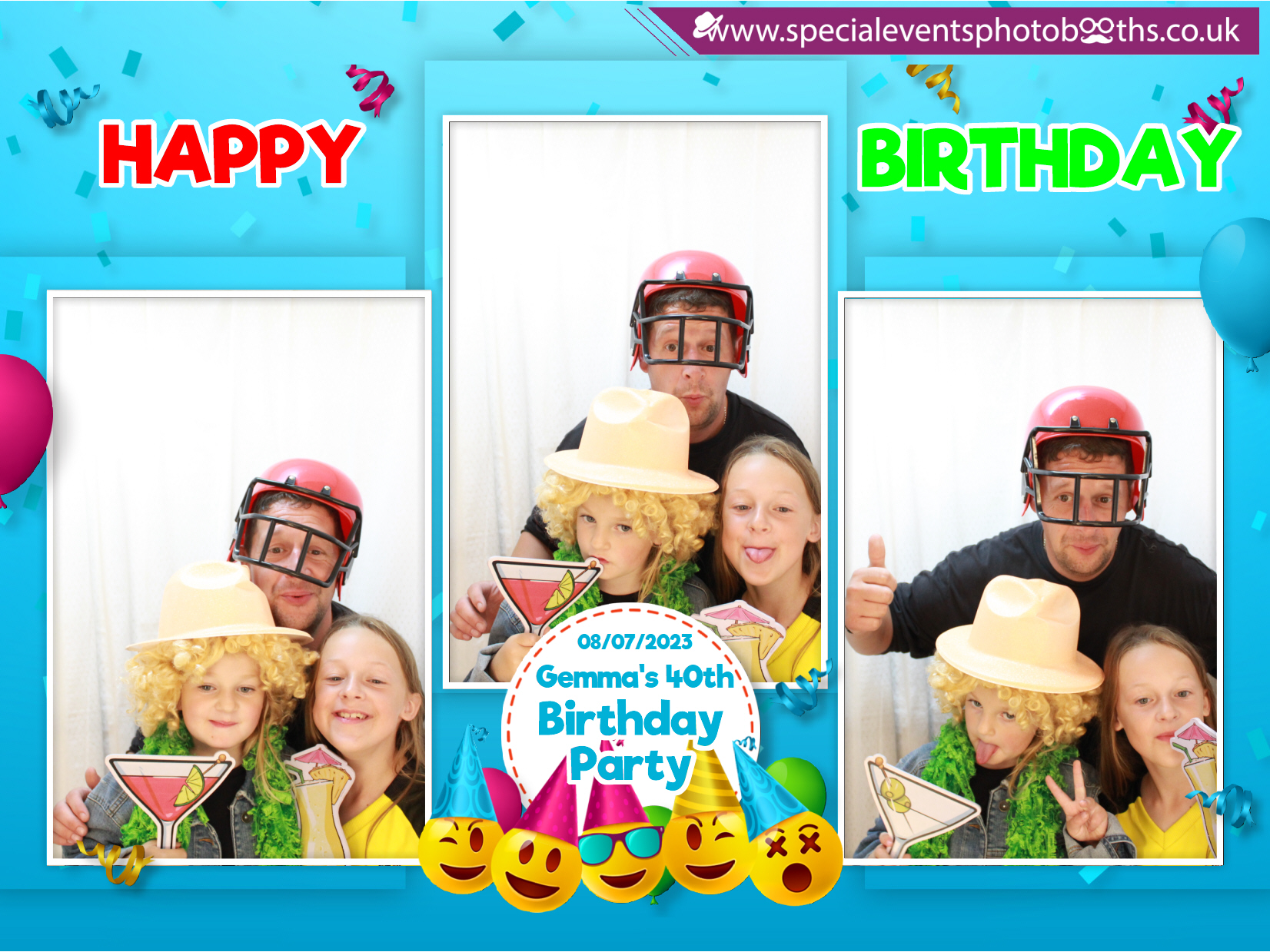 Gemma's 40th Birthday Party | View more photos from the event at my.specialeventsphotobooths.co.uk/u/SpecialEventsPhotoBooths/Gemmas-40th-Birthday-Party